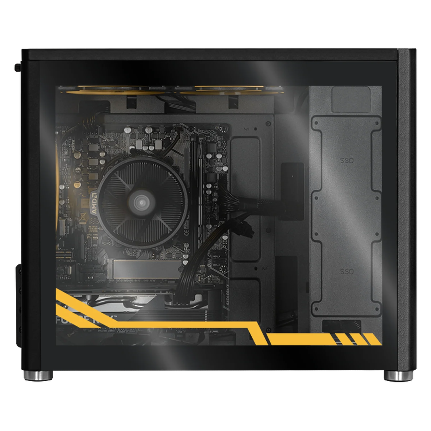 PC Gamer Completa Xtreme PC Gaming ASUS TUF NVIDIA GeForce RTX 5060 AMD Ryzen 5 5500 16GB SSD 1TB Monitor 24 165Hz WIFI W10 Grey gaming 1080p, estudios y multitarea - Image 4