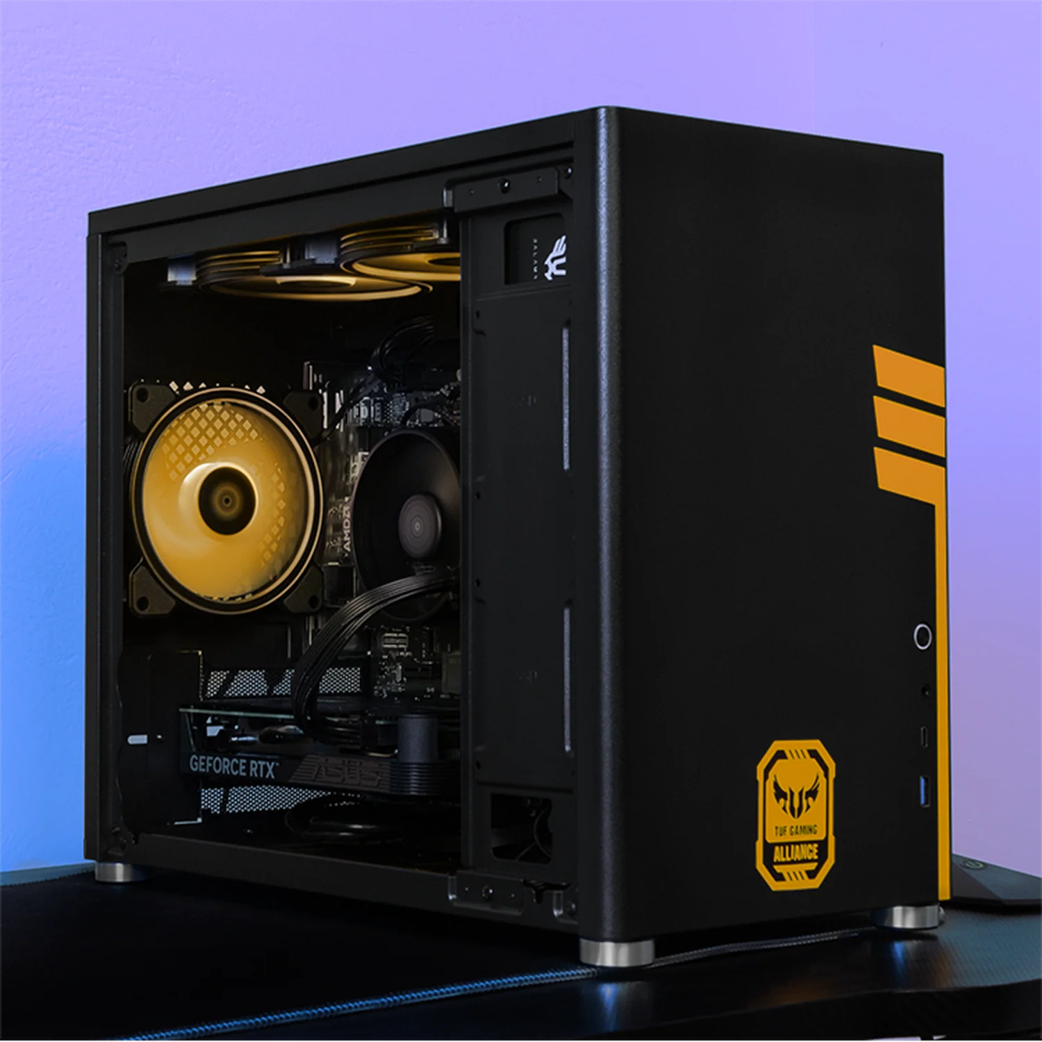 PC Gamer Xtreme PC Gaming ASUS TUF NVIDIA GeForce RTX 5060 AMD Ryzen 5 5500 16GB SSD 1TB WIFI W10 Black gaming 1080p, estudios y multitarea - Image 6