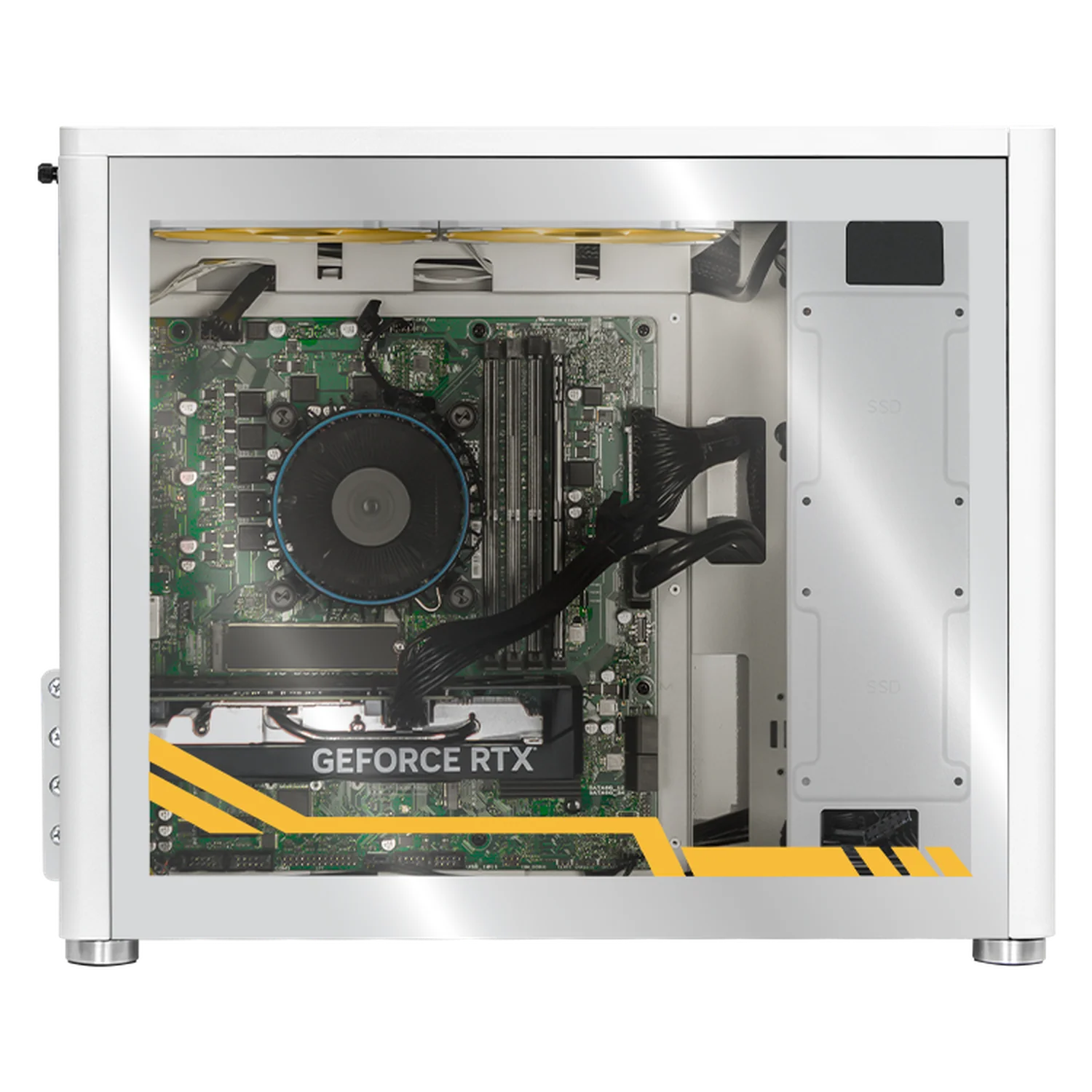 PC Gamer Xtreme PC Gaming ASUS TUF NVIDIA GeForce RTX 5060 Intel Core i5 12400F 16GB SSD 1TB WIFI White gaming 1080p, estudios y multitarea - Image 6