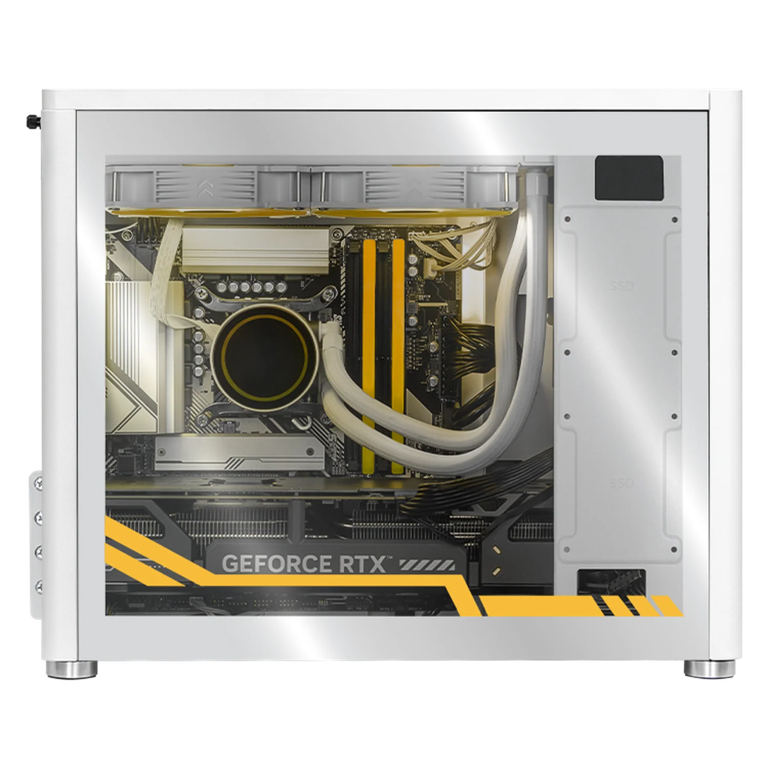 PC Gamer Xtreme PC Gaming ASUS TUF NVIDIA GeForce RTX 5070 Ti Intel Core i9 14900KF 32GB DDR5 SSD 1TB Sistema Liquido WIFI White para gaming competitivo y streaming - Image 4