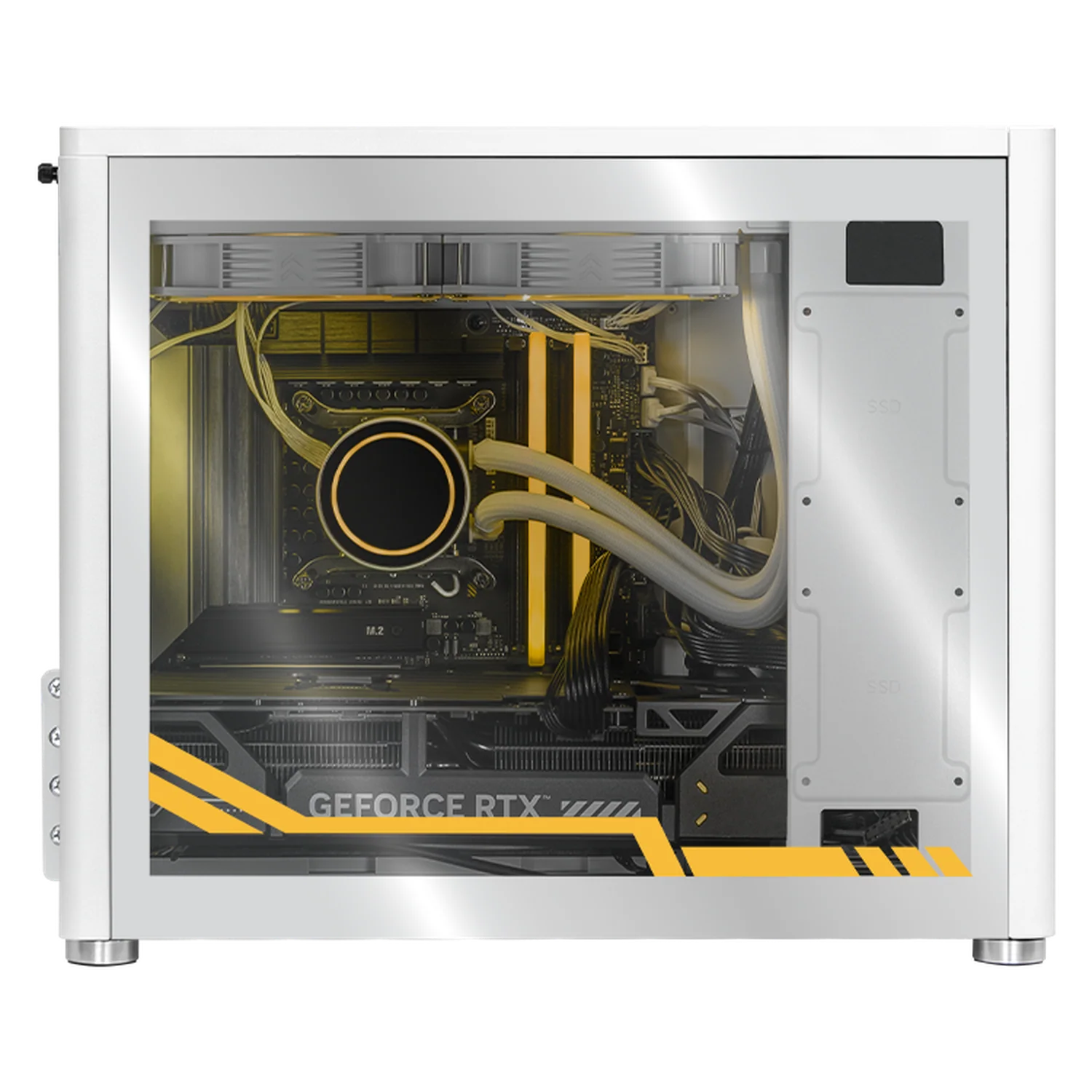 PC Gamer IA Xtreme PC Gaming ASUS TUF NVIDIA GeForce RTX 5070 Ti Intel Core Ultra 7 265KF 32GB DDR5 SSD 1TB Sistema Liquido WIFI White Alto Desempeño Creativo con IA Integrada - Image 4