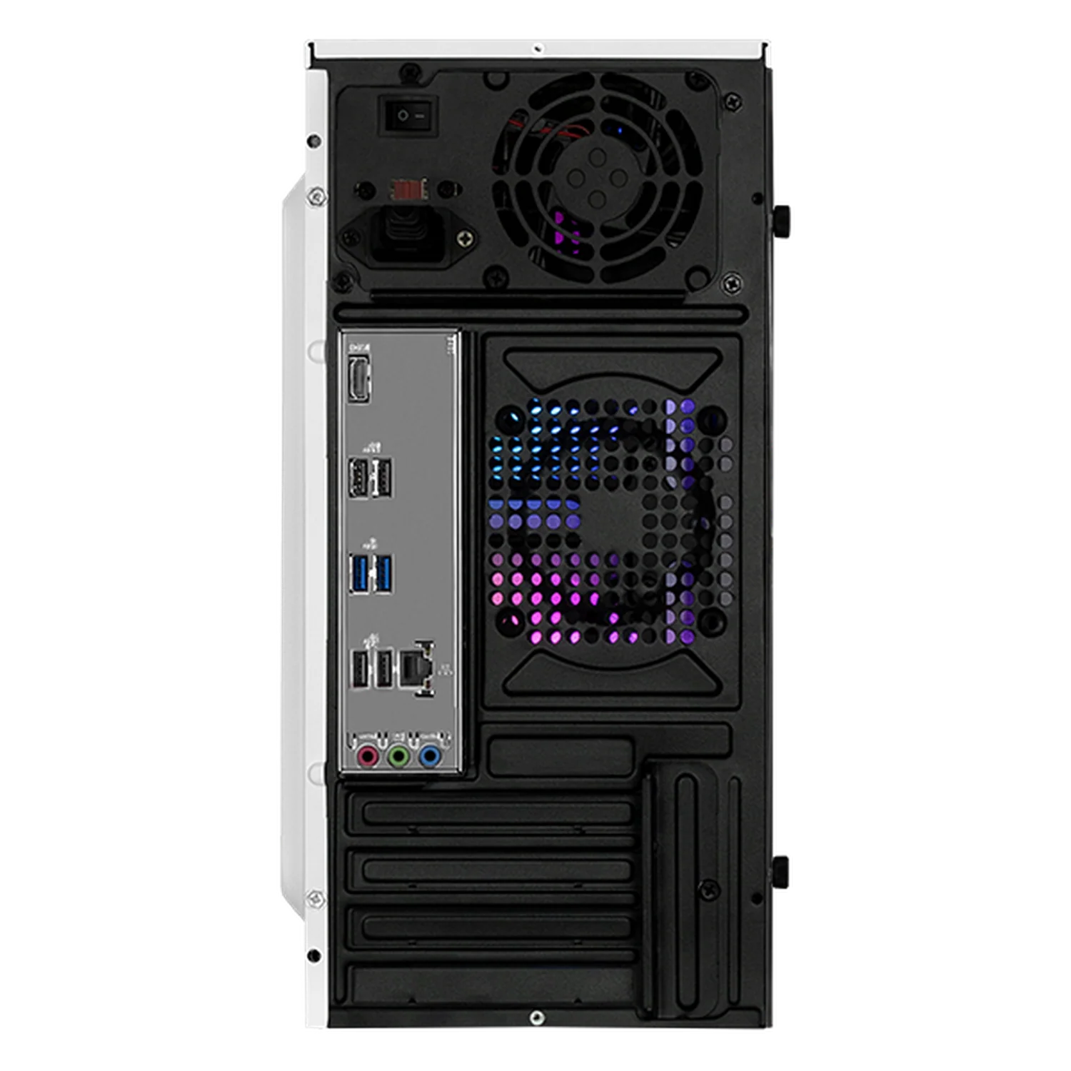 Xtreme PC Gaming Computadora Intel Core I5 12400 16GB SSD 1TB Monitor 23.8 Curvo 100Hz WIFI Fuji White - Image 3
