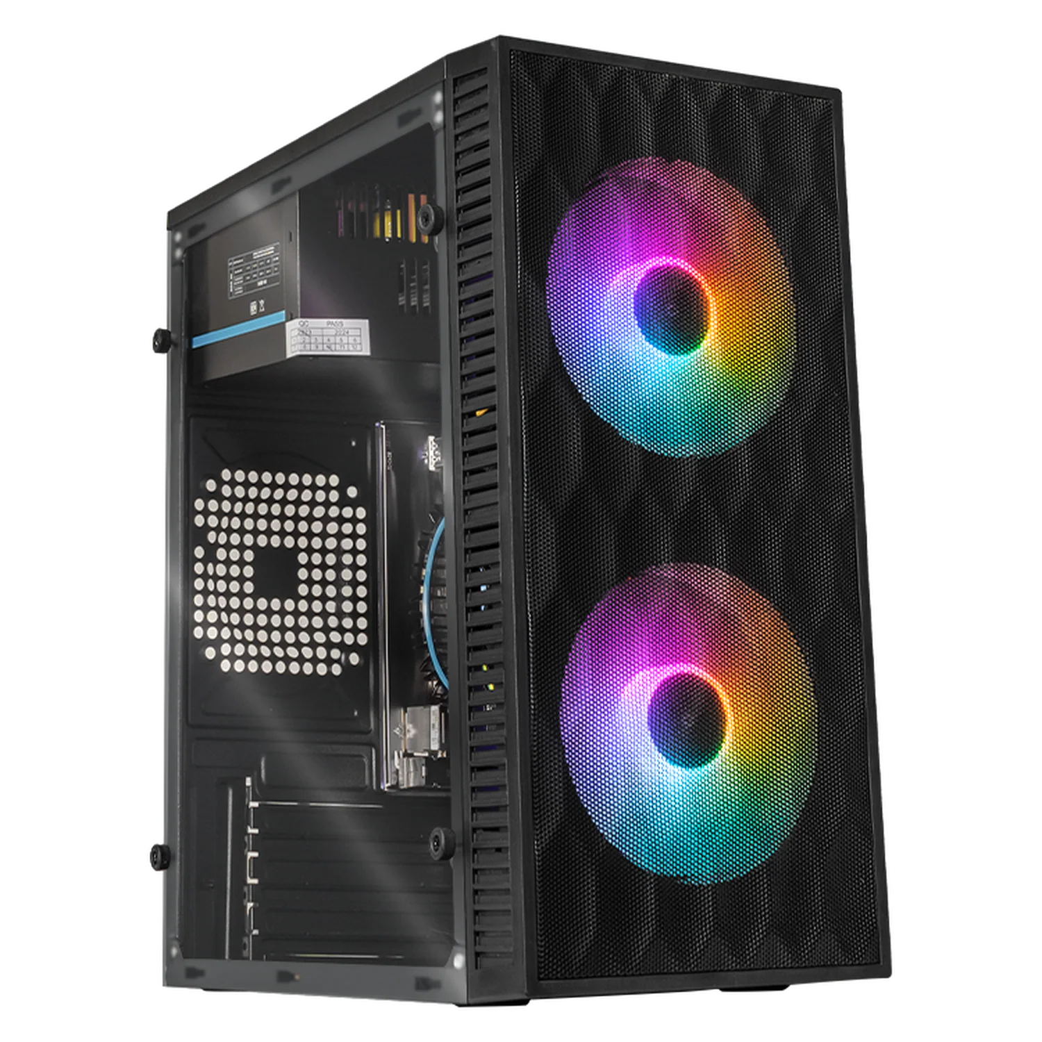 Computadora Escritorio Xtreme PC Gaming Intel Core i5 12400 16GB SSD 1TB WIFI Black rendimiento básico para juegos casuales, trabajo y estudio