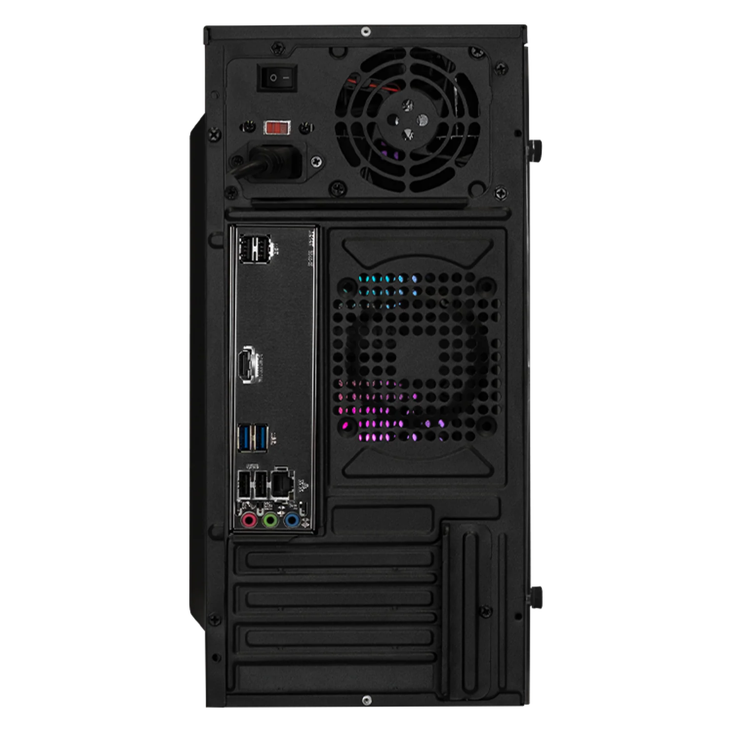 Computadora Escritorio Xtreme PC Gaming Intel Core i5 12400 16GB SSD 1TB WIFI Black rendimiento básico para juegos casuales, trabajo y estudio - Image 3