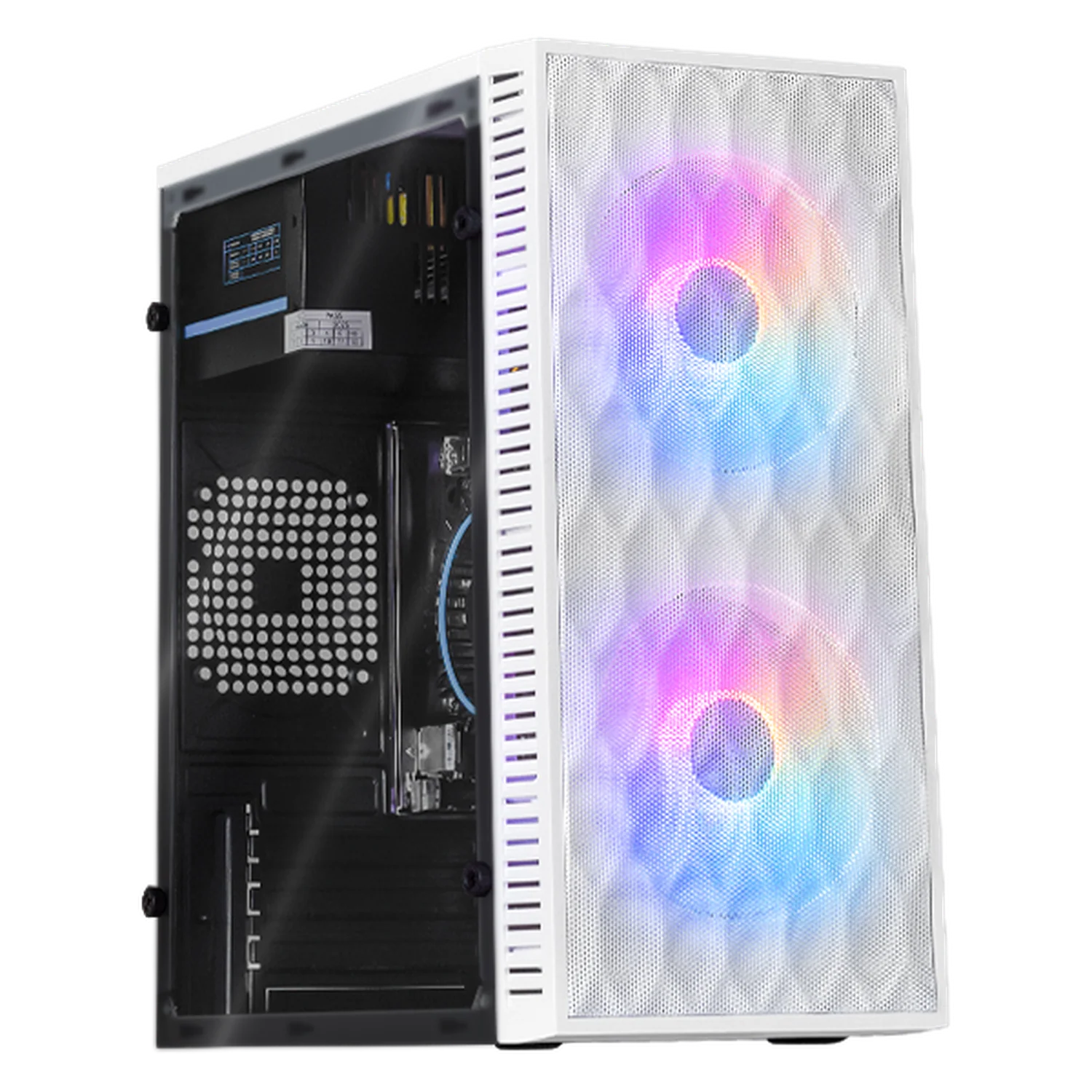 Computadora Escritorio Xtreme PC Gaming Intel Core i5 12400 16GB SSD 1TB WIFI White rendimiento básico para juegos casuales, trabajo y estudio