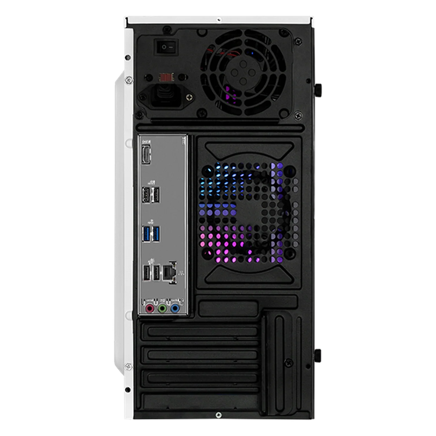 Computadora Escritorio Xtreme PC Gaming Intel Core i5 12400 16GB SSD 1TB WIFI White rendimiento básico para juegos casuales, trabajo y estudio - Image 3