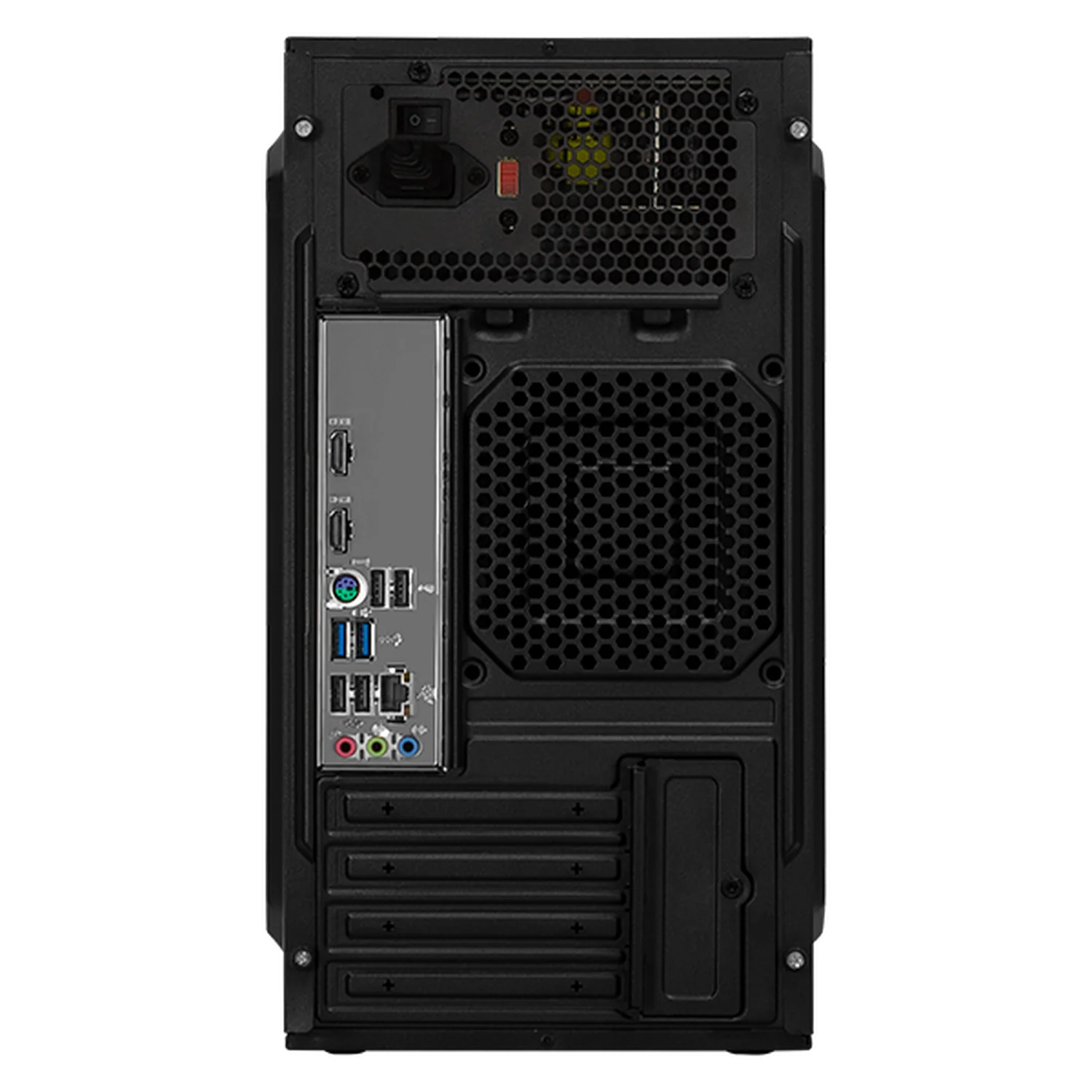 Computadora Escritorio Completa Xtreme PC Gaming Intel Core i5 12400 16GB SSD 500GB Monitor 23.8 75Hz WIFI Black rendimiento básico para juegos casuales, trabajo y estudio - Image 3
