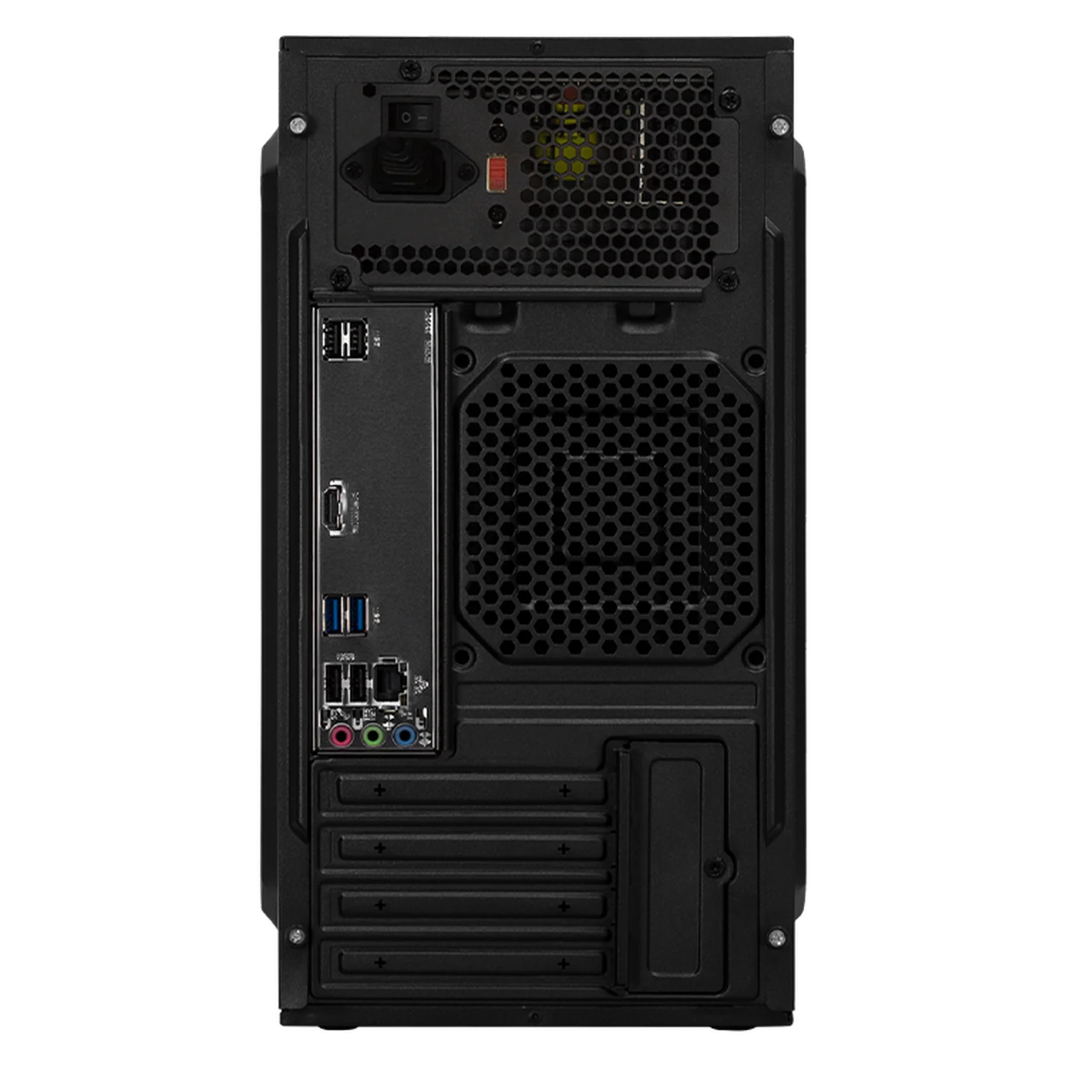 Computadora Escritorio Xtreme PC Gaming Intel Core i5 12400 16GB SSD 500GB WIFI Black gaming ligero en calidad baja, oficina, estudio y hogar - Image 3