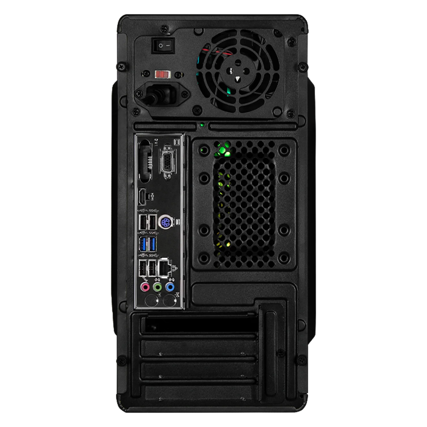 Computadora Escritorio Xtreme PC Gaming Intel Core i5 12400 16GB SSD 500GB WIFI Black gaming ligero en calidad baja, oficina, estudio y hogar - Image 3