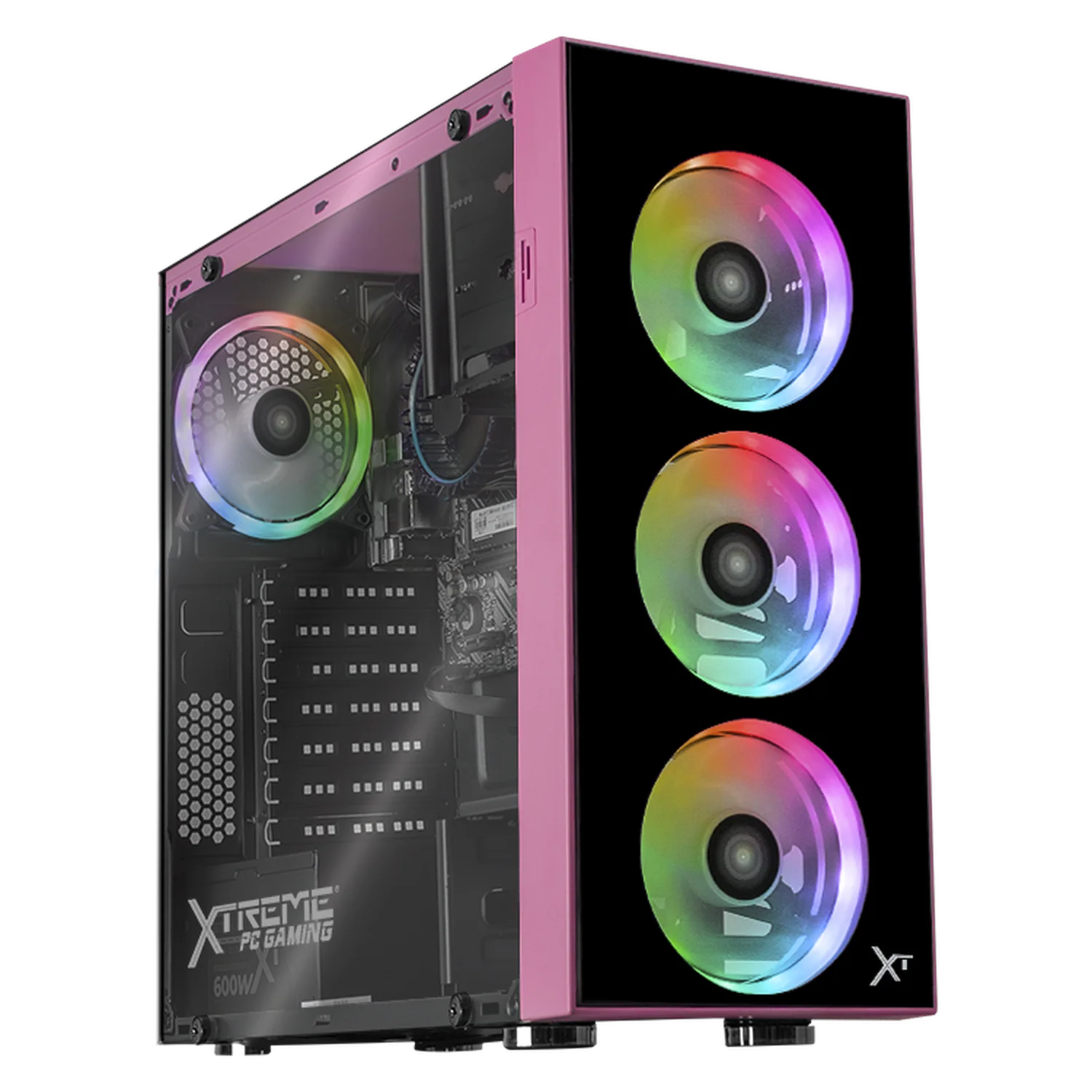 Xtreme PC Gaming Computadora Intel Core I5 12400 32GB SSD 1TB WIFI Pink