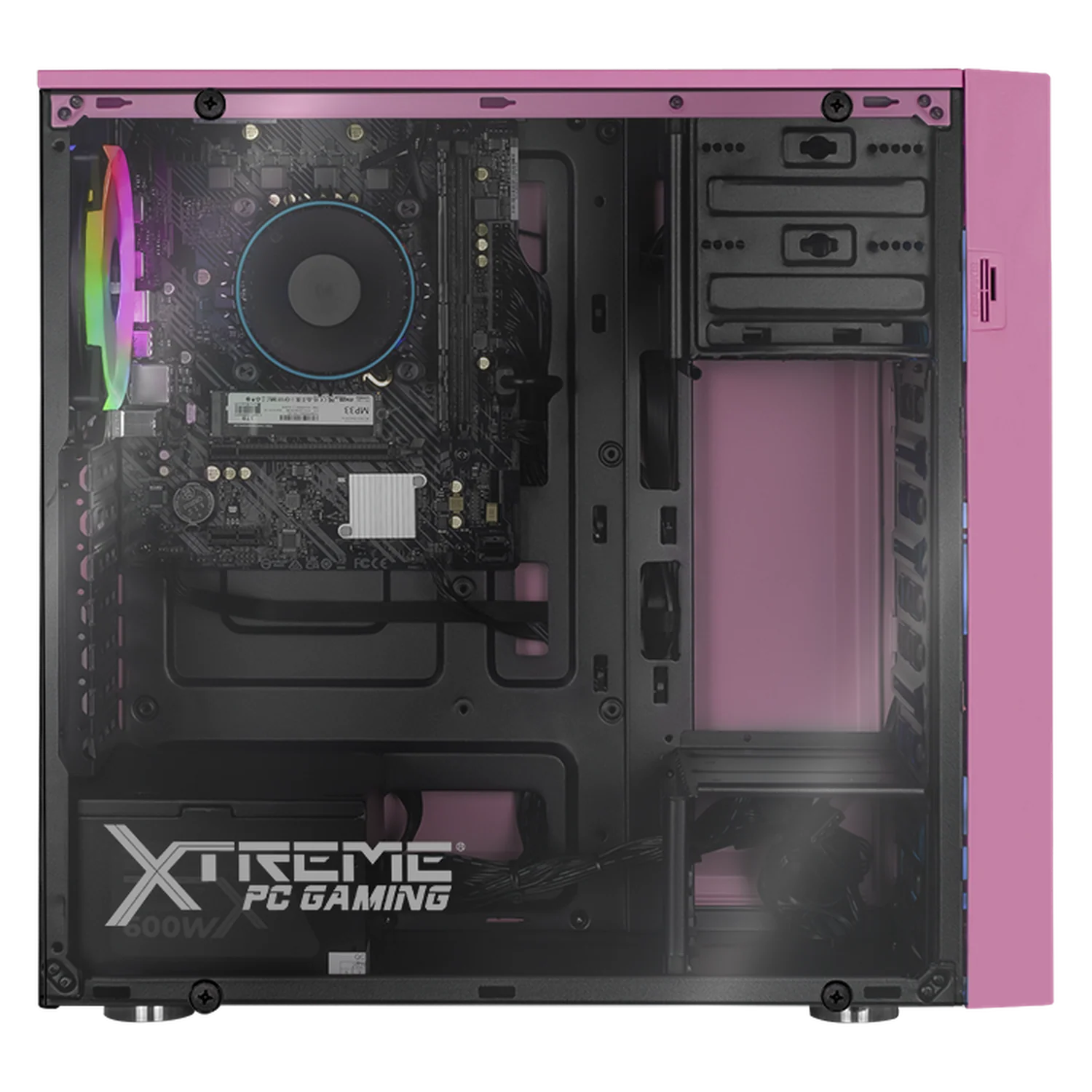 Xtreme PC Gaming Computadora Intel Core I5 12400 32GB SSD 1TB WIFI Pink - Image 4