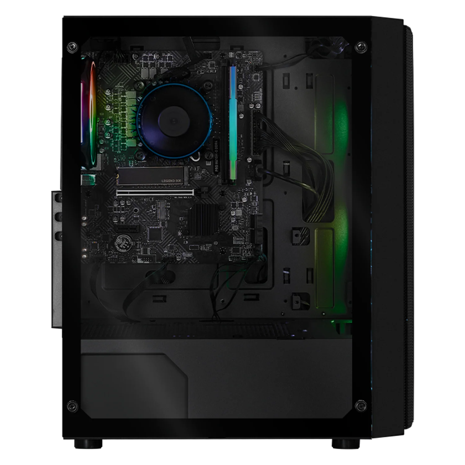 Xtreme PC Gaming Computadora Intel Core I7 12700 16GB SSD 1TB Monitor 27 WIFI Black - Image 4