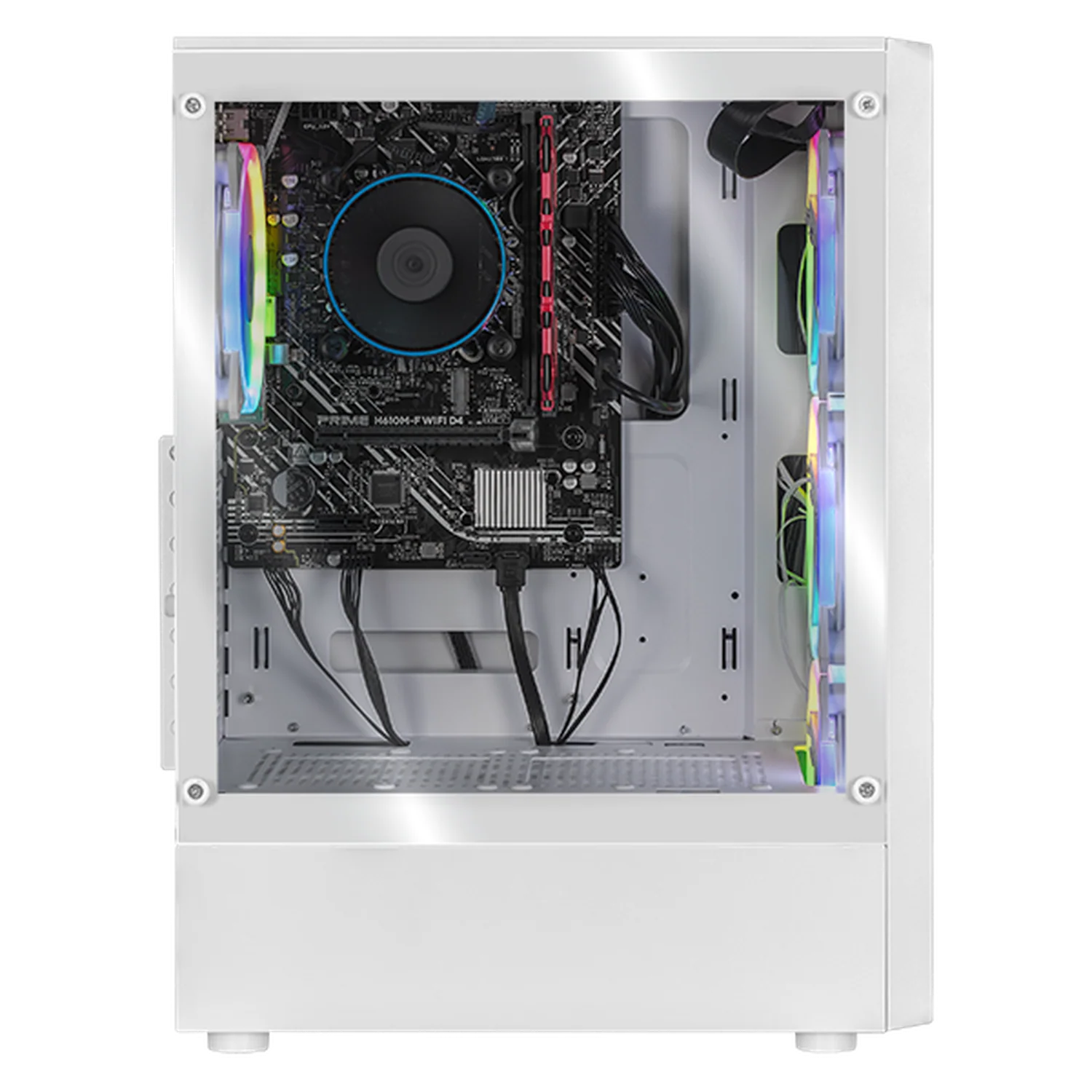 Computadora Escritorio Completa Xtreme PC Gaming Intel Core i7 12700 16GB SSD 1TB Monitor 27 75Hz WIFI White rendimiento básico para juegos casuales, trabajo y estudio - Image 2