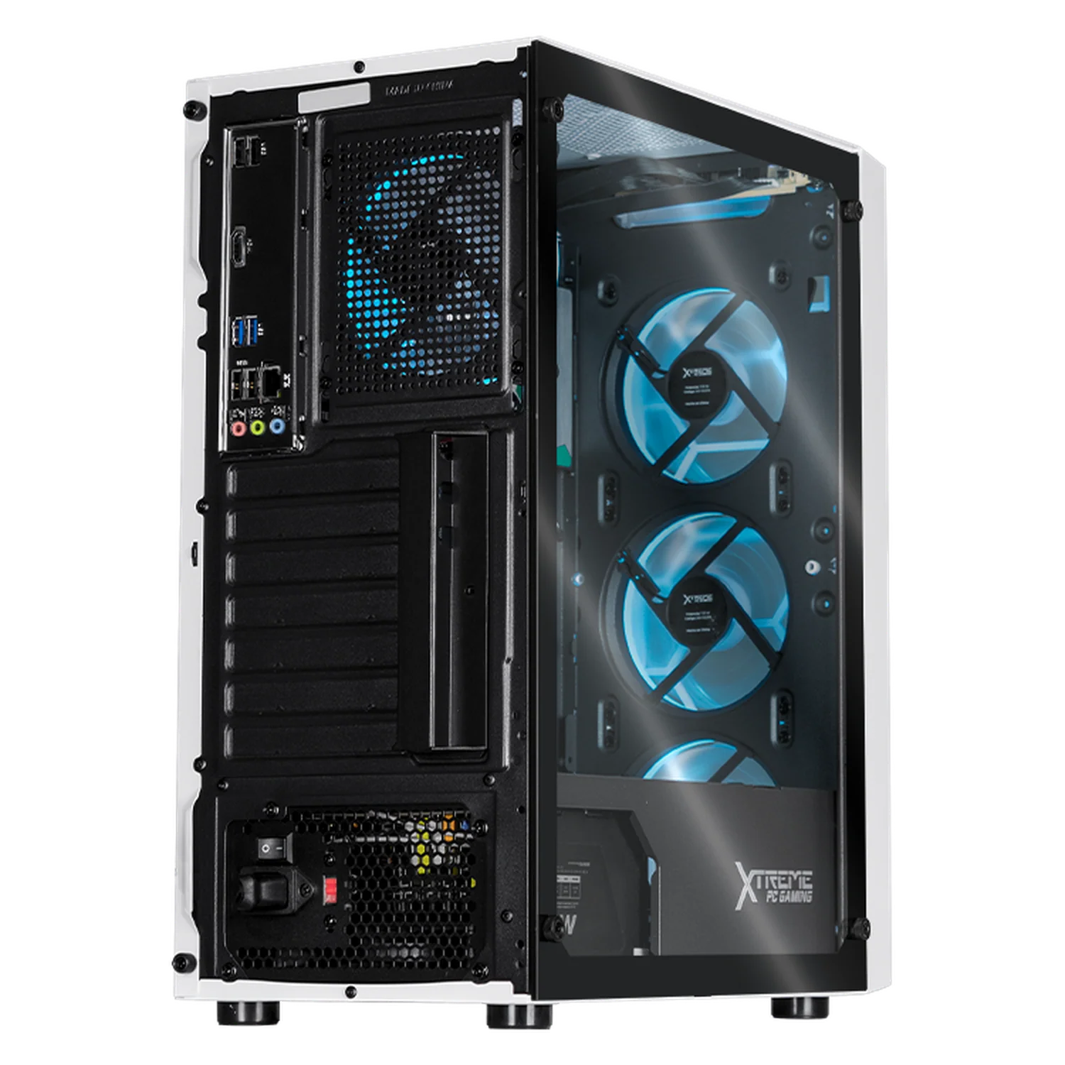 Computadora Escritorio Xtreme PC Gaming Intel Core i9 12900 16GB SSD 1TB WIFI White rendimiento básico para juegos casuales, trabajo y estudio - Image 4
