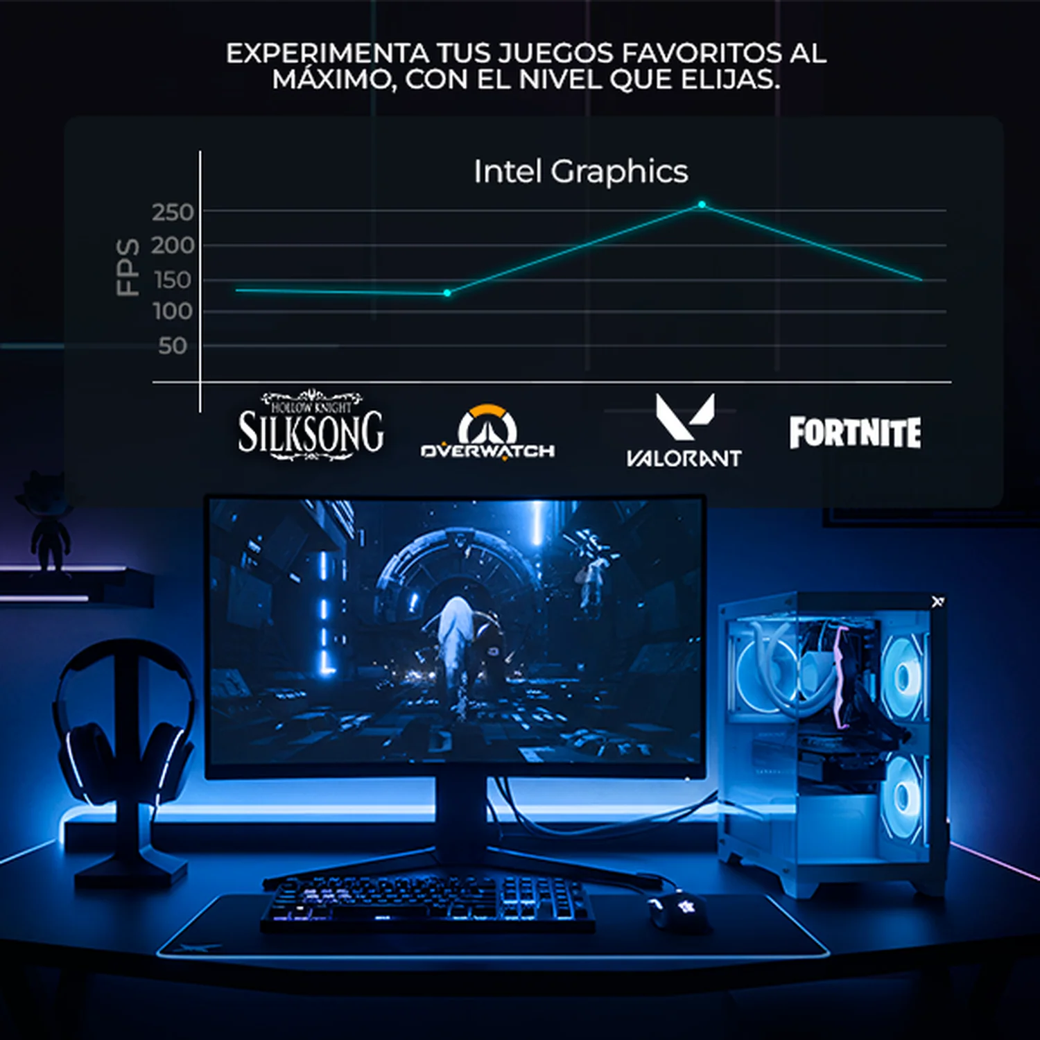 Computadora Escritorio Completa Xtreme PC Gaming Intel Core i9 12900 32GB SSD 1TB Monitor Curvo 27 100Hz WIFI White rendimiento básico para juegos casuales, trabajo y estudio - Image 4