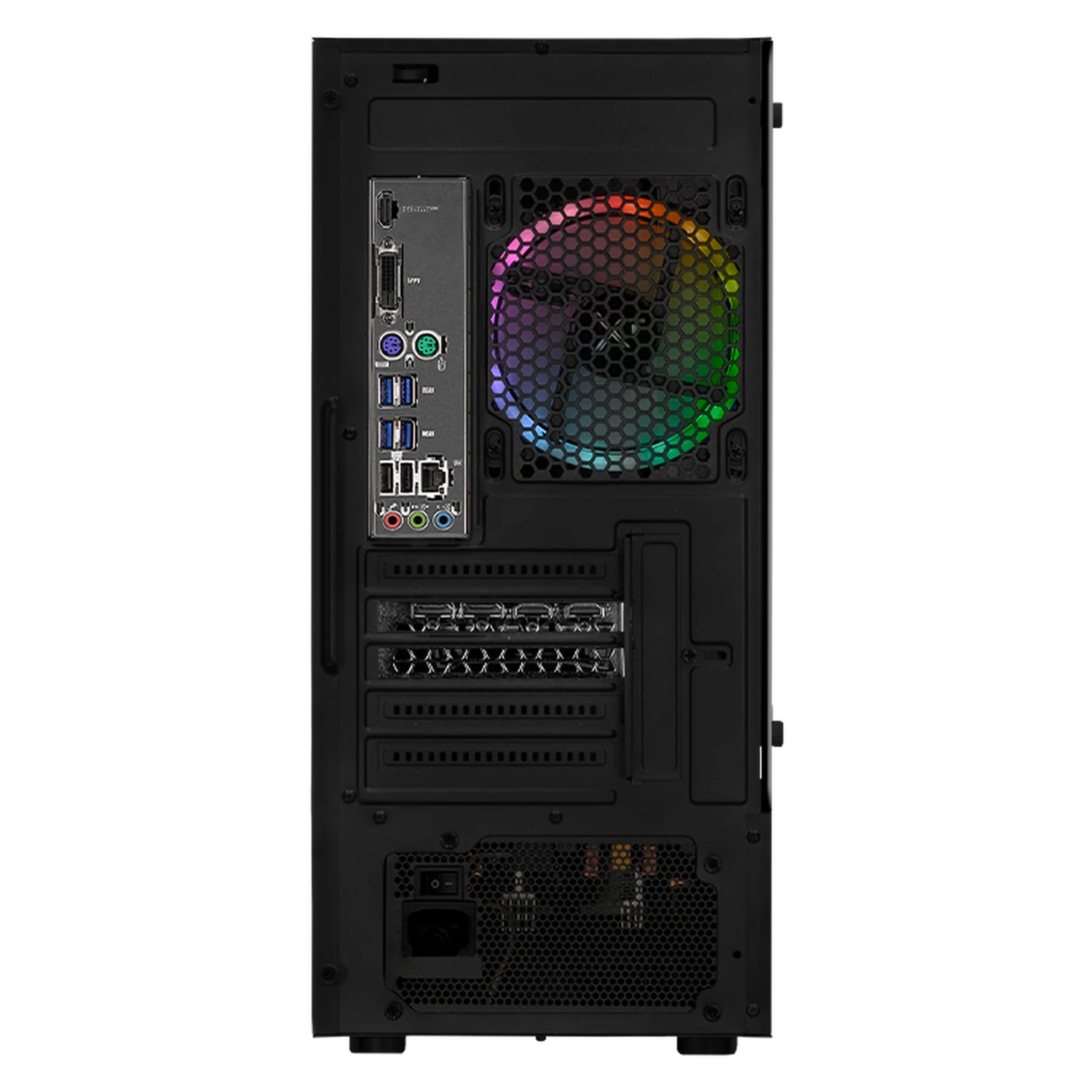 Xtreme PC Gaming Geforce RTX 3050 AMD Ryzen 5 5500 16GB SSD 1TB WIFI Black - Image 3