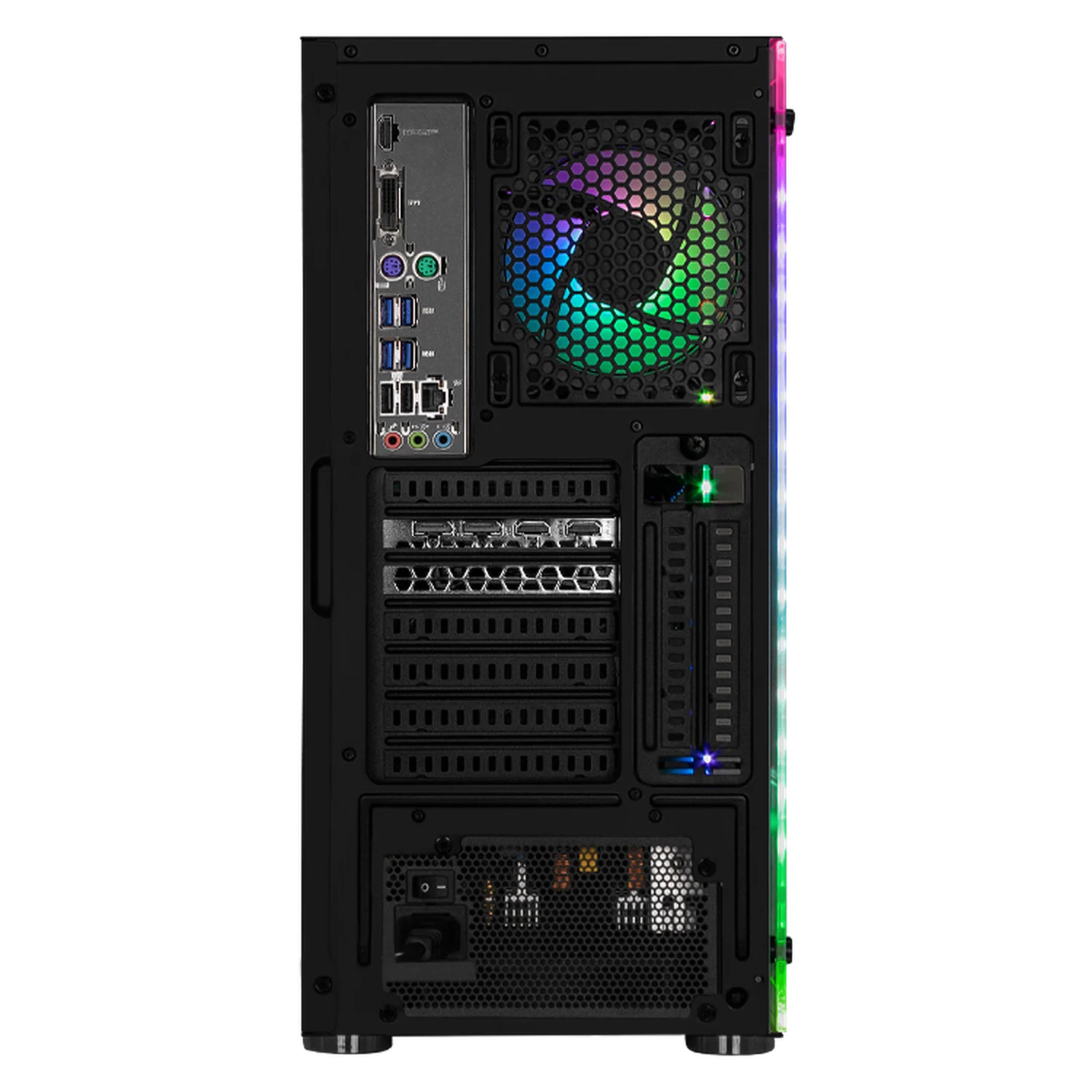 Computadora Gamer Completa Xtreme PC Gaming NVIDIA GeForce RTX 3050 AMD Ryzen 7 5700 16GB SSD 1TB Monitor 27 165Hz WIFI Skribble experiencia de juego fluida en nivel medio - Image 3