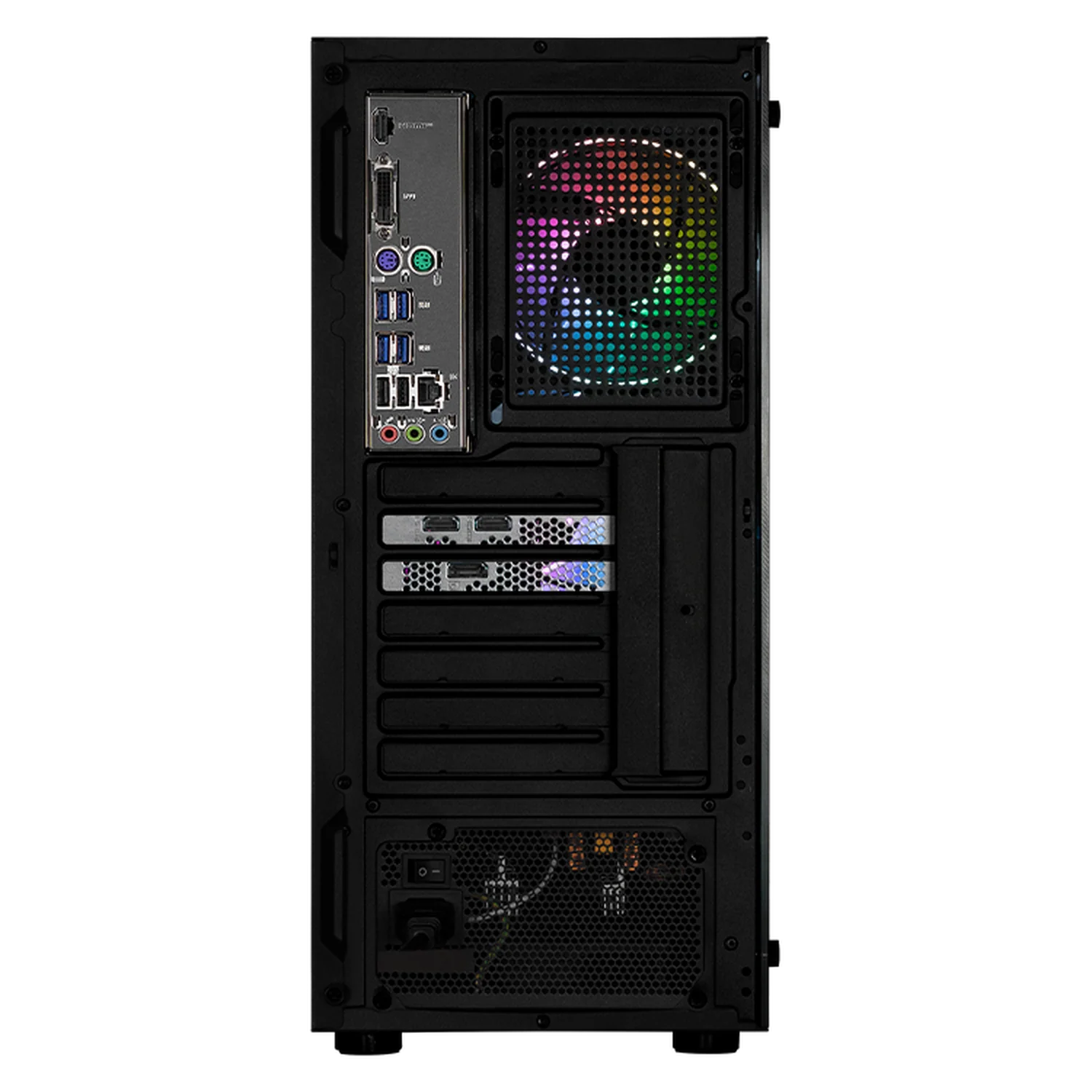 Computadora Gamer Xtreme PC Gaming NVIDIA GeForce RTX 3050 AMD Ryzen 7 5700 16GB SSD 1TB WIFI Black experiencia de juego fluida en nivel medio - Image 3