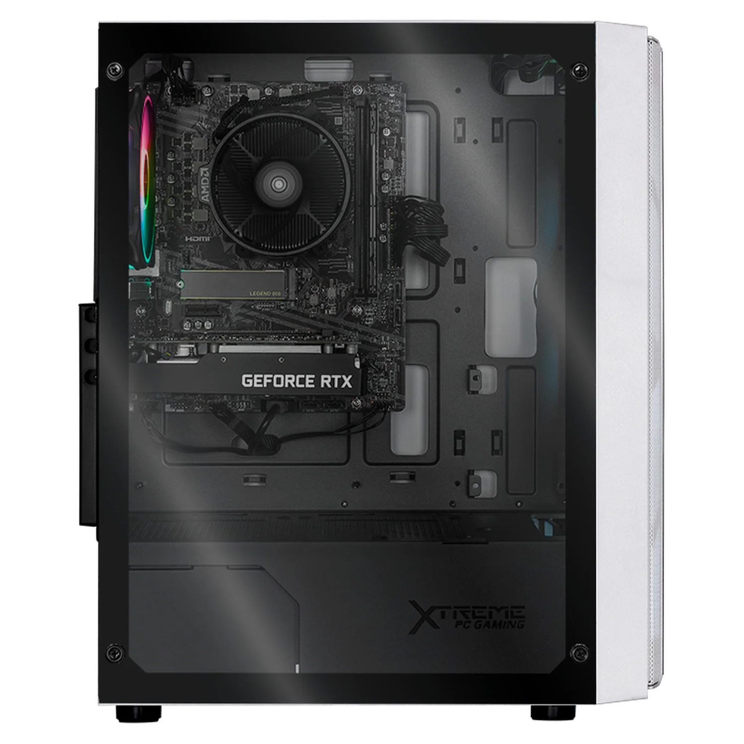 Xtreme PC Gaming Geforce RTX 3050 AMD Ryzen 7 5700 32GB SSD 1TB WIFI White - Image 4