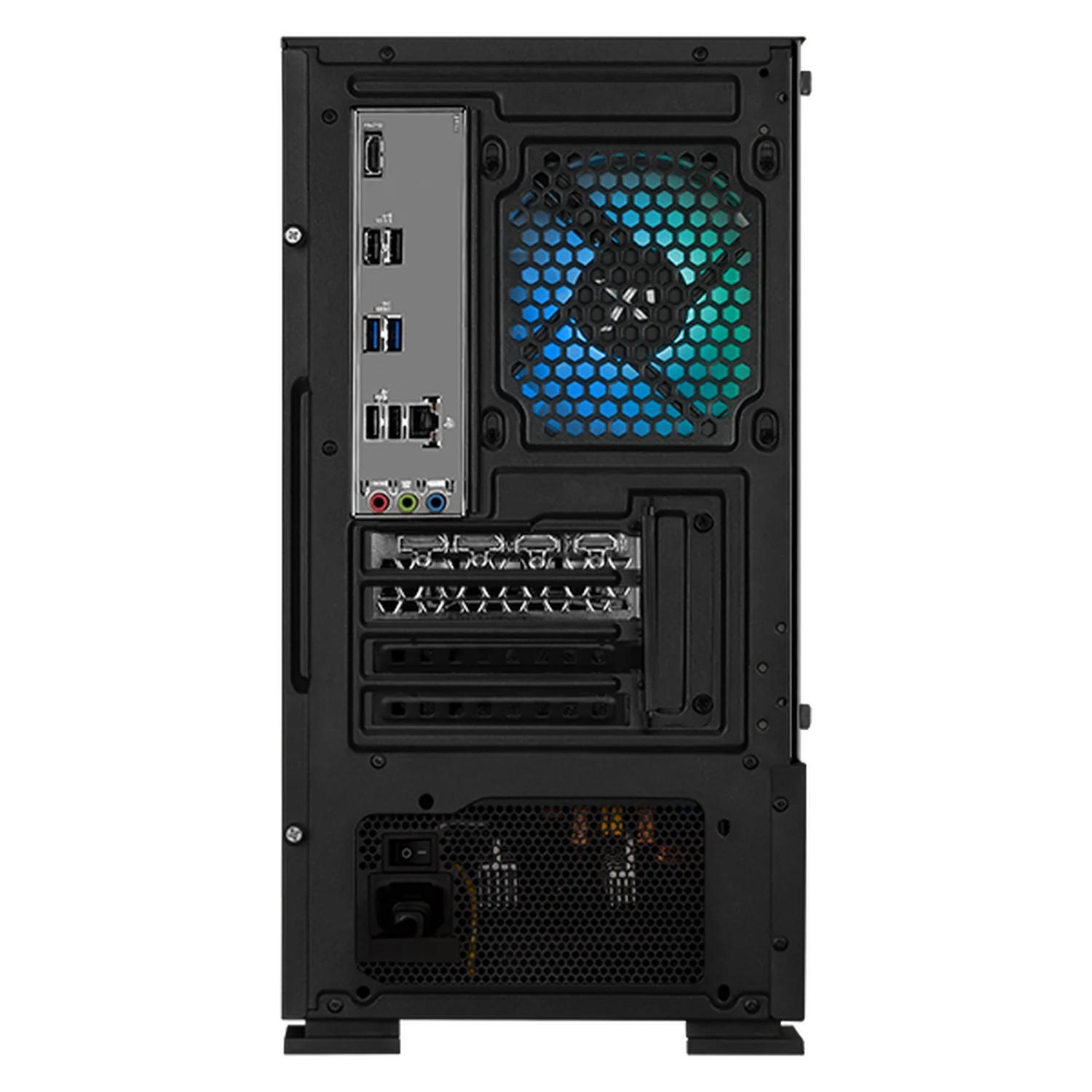 Xtreme PC Gaming Geforce RTX 3050 Intel Core I5 12400F 16GB SSD 1TB WIFI Air Flow Black - Image 3