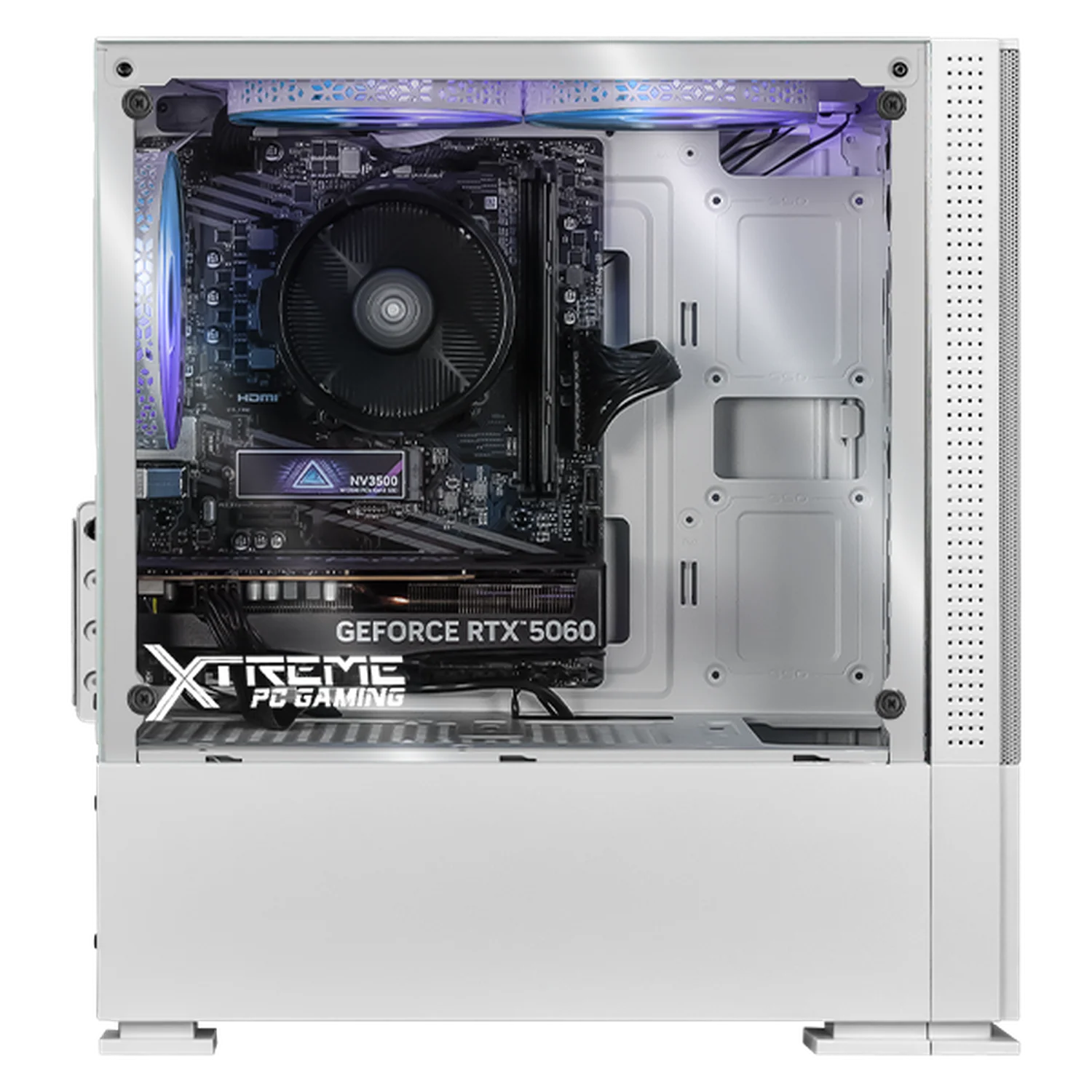 PC Gamer IA Xtreme PC Gaming NVIDIA GeForce RTX 5060 AMD Ryzen 5 3600 16GB SSD 1TB WIFI Productividad Versátil Acelerada con IA White - Image 2