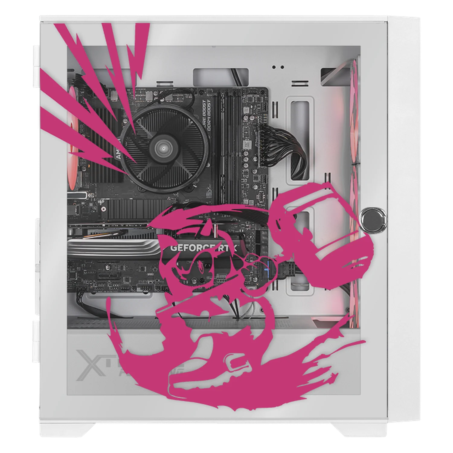 PC Gamer Xtreme PC Gaming NVIDIA GeForce RTX 5060 AMD Ryzen 7 5700 16GB SSD 1TB WIFI Sonic Amy Ring gaming 1080p, estudios y multitarea - Image 4