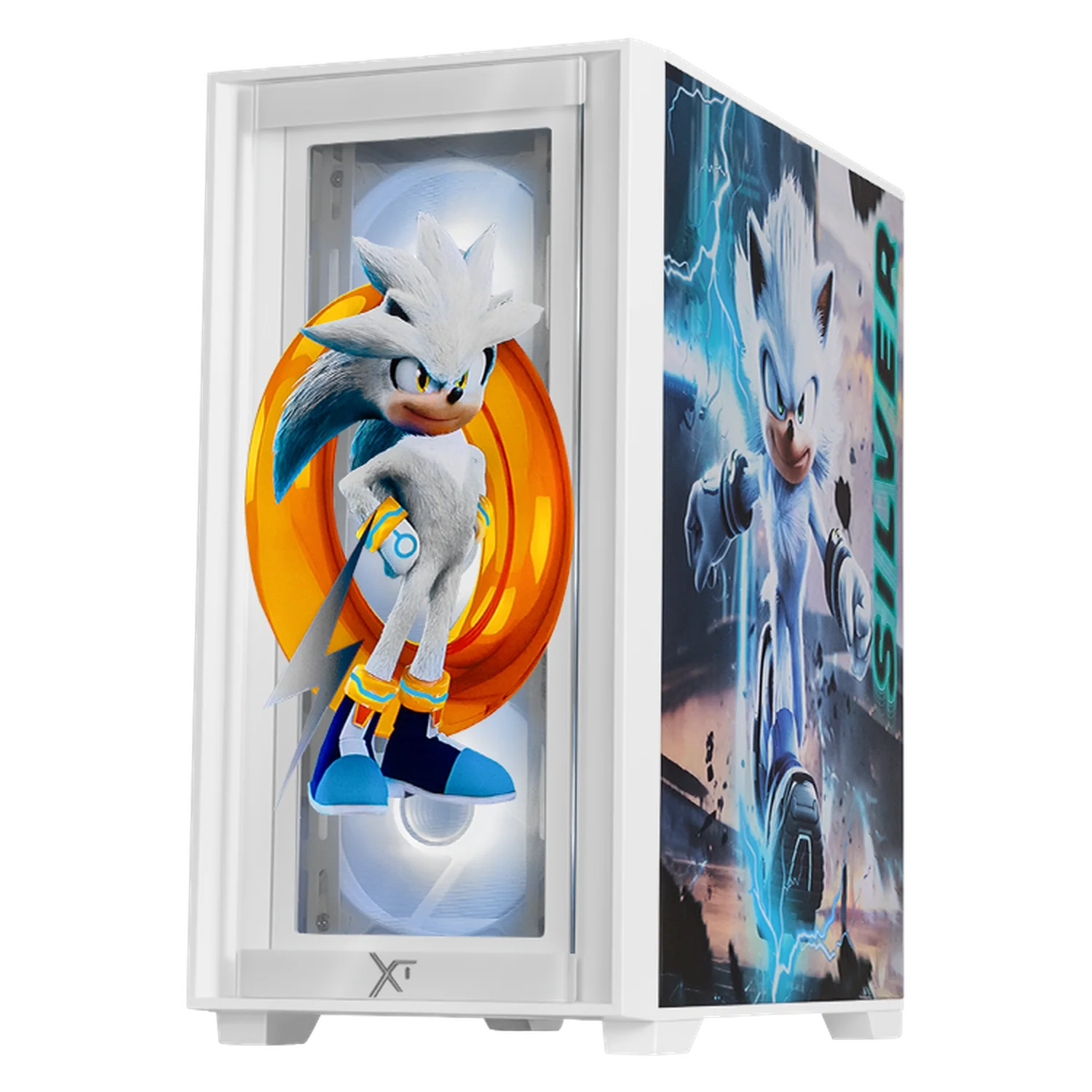 PC Gamer Xtreme PC Gaming NVIDIA GeForce RTX 5060 AMD Ryzen 7 5700 16GB SSD 1TB WIFI Sonic Silver Ring gaming 1080p, estudios y multitarea - Image 2