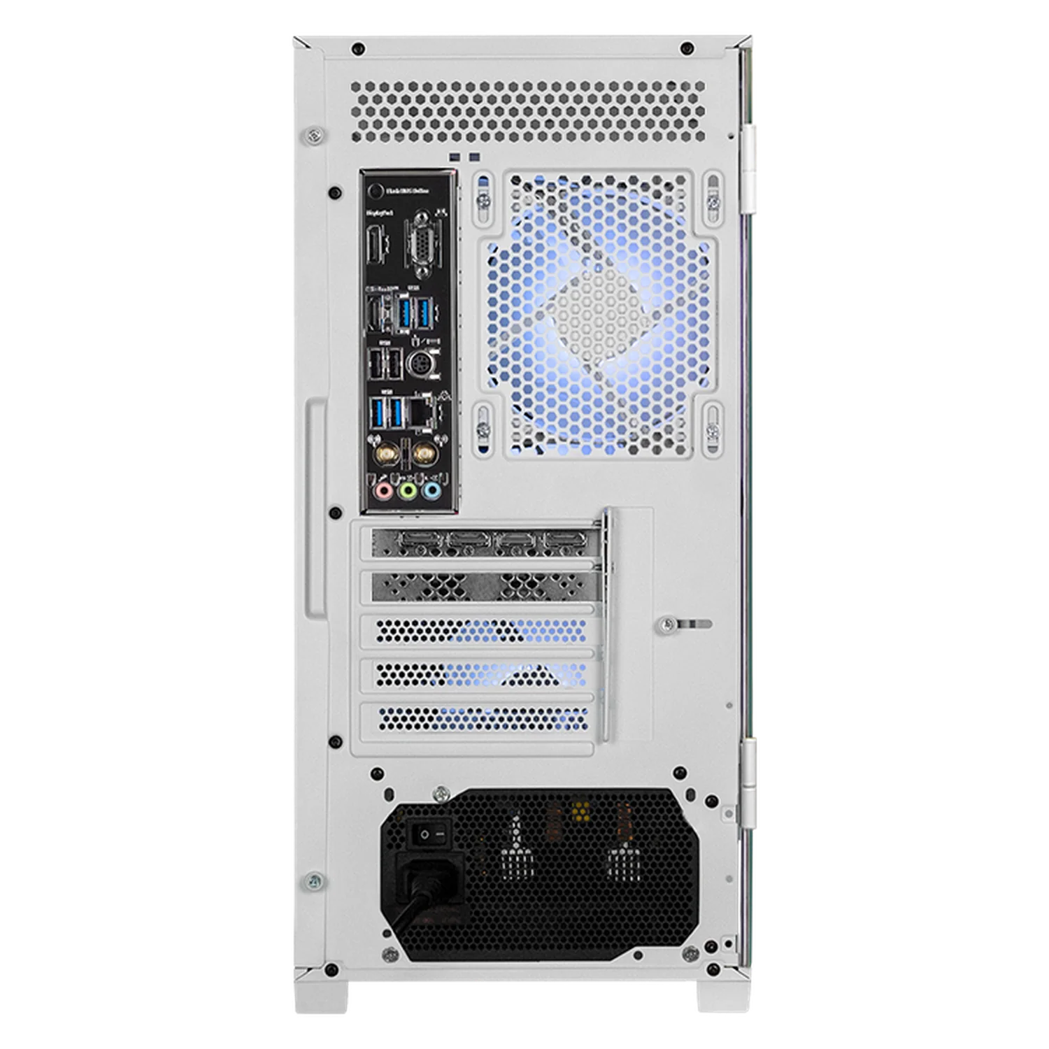 PC Gamer Xtreme PC Gaming NVIDIA GeForce RTX 5060 AMD Ryzen 7 5700 16GB SSD 1TB WIFI Sonic Silver Ring gaming 1080p, estudios y multitarea - Image 3