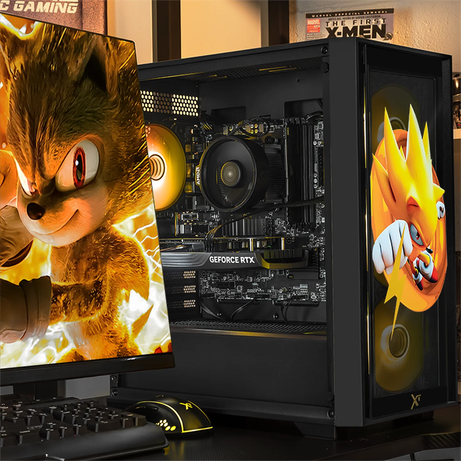 PC Gamer IA Xtreme PC Gaming NVIDIA GeForce RTX 5060 AMD Ryzen 7 5700 16GB SSD 1TB WIFI Sonic Super Ring Productividad Versátil Acelerada con IA - Image 6