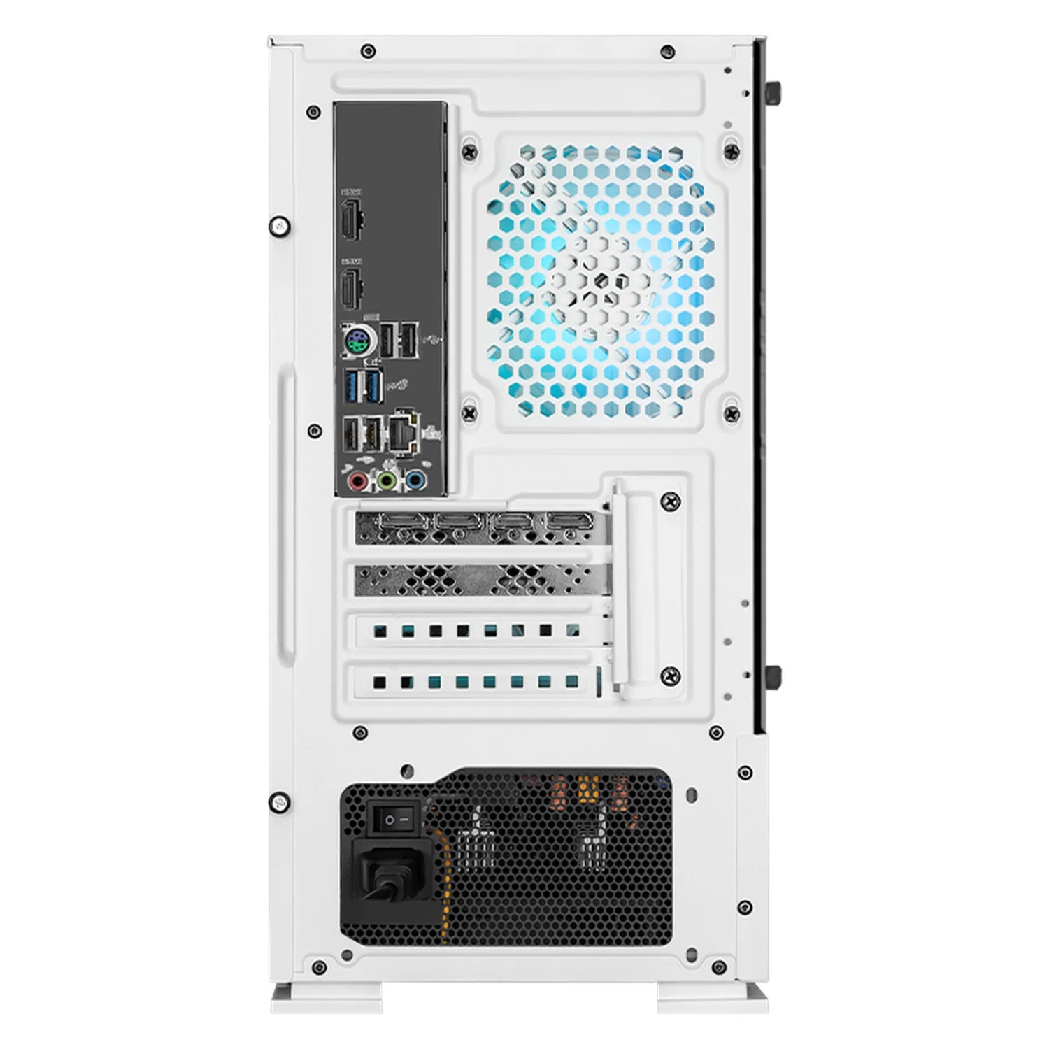 PC Gamer IA Xtreme PC Gaming NVIDIA GeForce RTX 5060 Intel Core i7 12700F 16GB SSD 1TB WIFI Sonic Silver Productividad Versátil Acelerada con IA - Image 3
