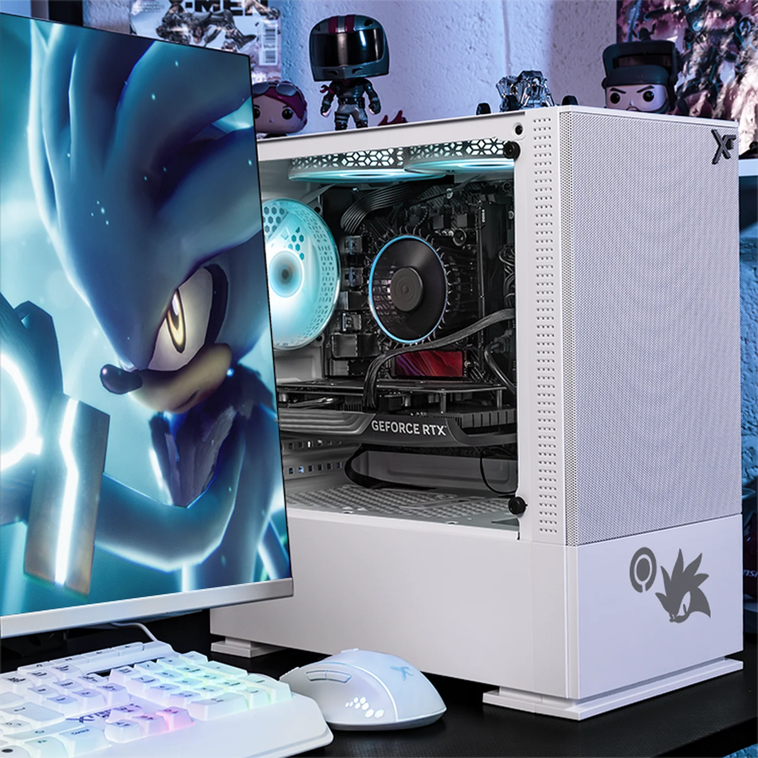 PC Gamer IA Xtreme PC Gaming NVIDIA GeForce RTX 5060 Intel Core i7 12700F 16GB SSD 1TB WIFI Sonic Silver Productividad Versátil Acelerada con IA - Image 6