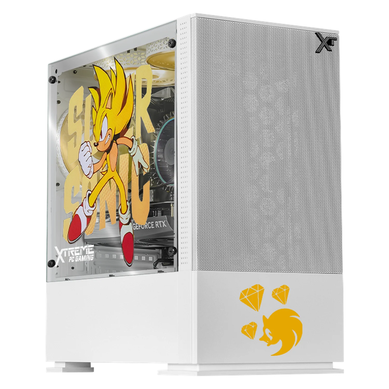 PC Gamer con IA Xtreme PC Gaming NVIDIA GeForce RTX 5060 Intel Core i7 12700F 32GB SSD 1TB WIFI Sonic Super gaming 1080p, estudios y multitarea