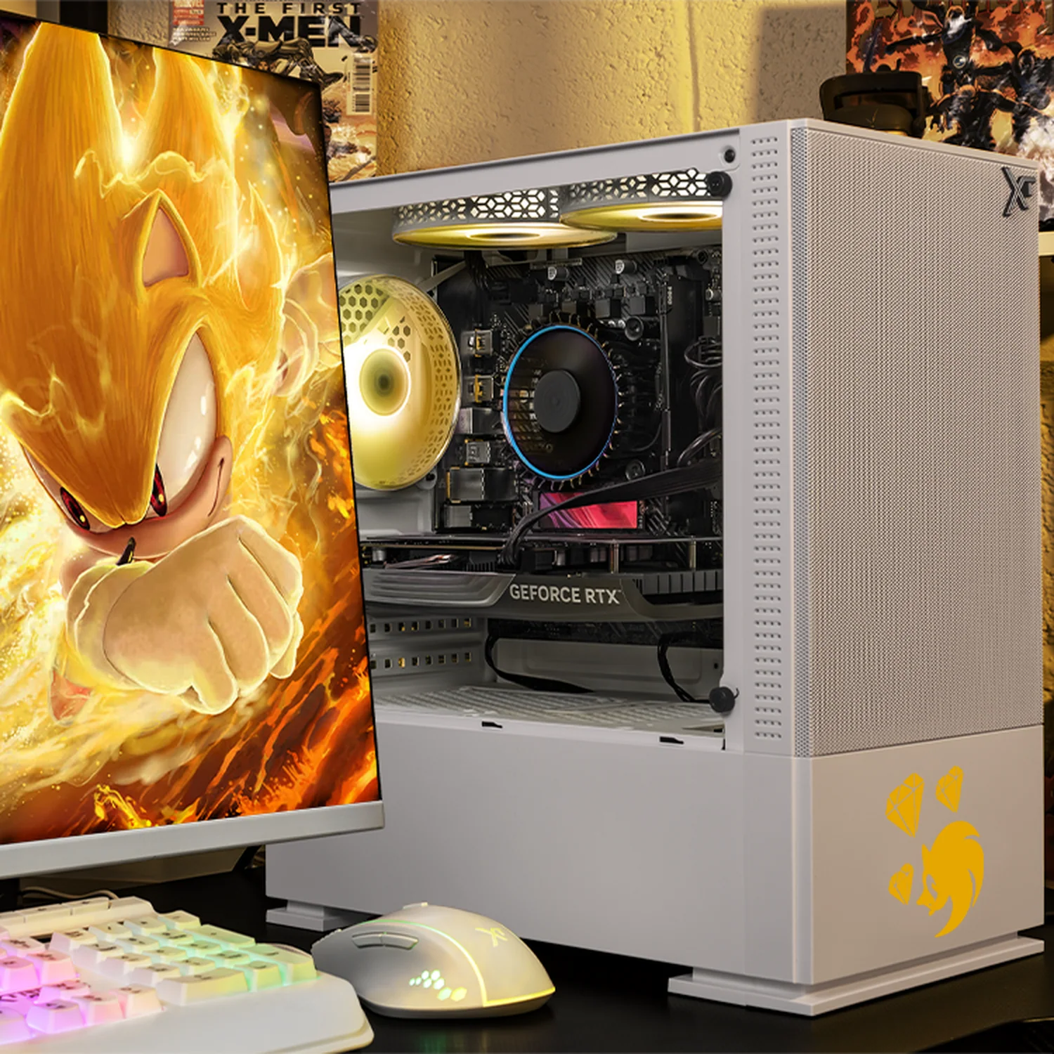 PC Gamer con IA Xtreme PC Gaming NVIDIA GeForce RTX 5060 Intel Core i7 12700F 32GB SSD 1TB WIFI Sonic Super gaming 1080p, estudios y multitarea - Image 6