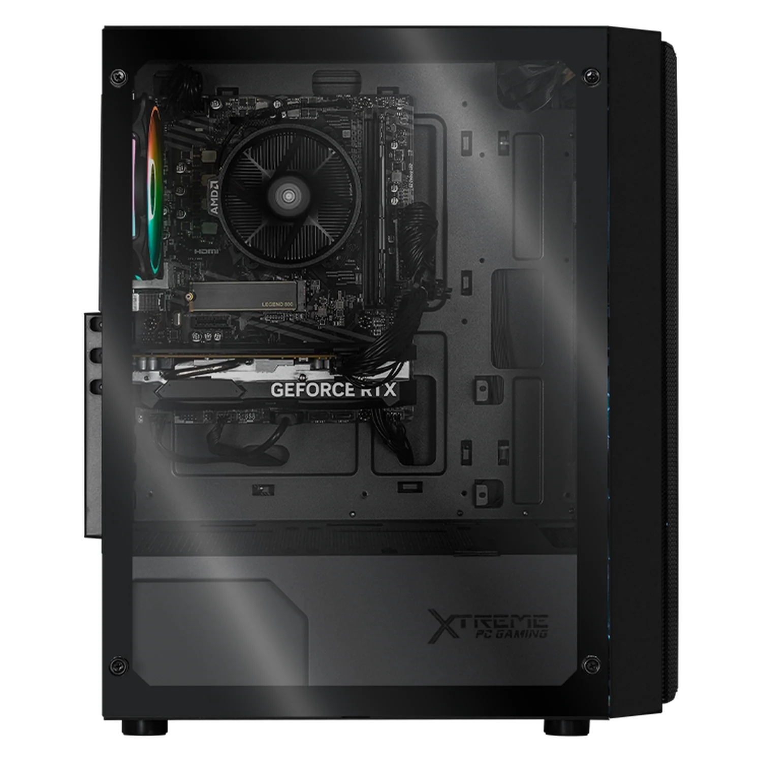PC Gamer Xtreme PC Gaming NVIDIA GeForce RTX 5060 AMD Ryzen 5 5500 16GB SSD 1TB WIFI Black gaming 1080p, estudios y multitarea - Image 4