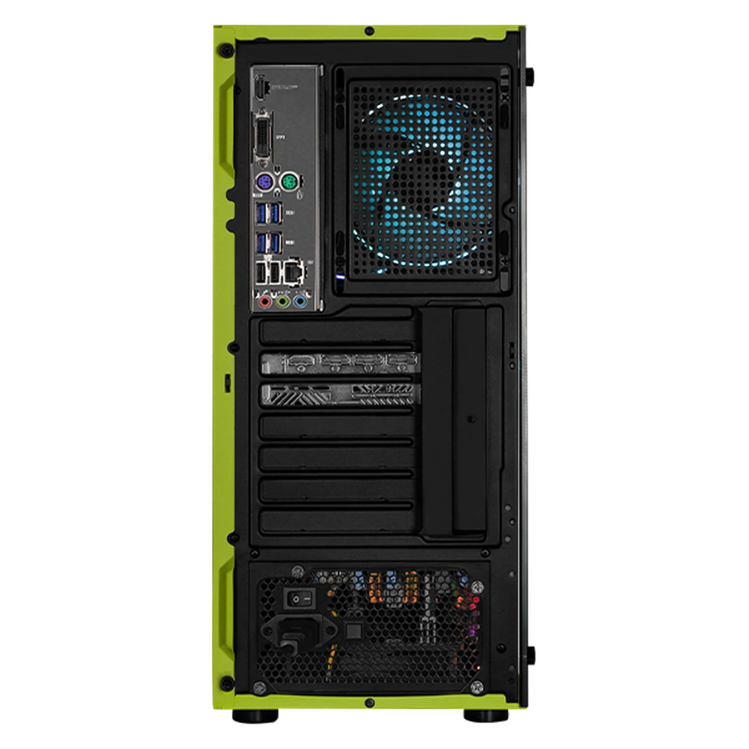 PC Gamer Completa Xtreme PC Gaming NVIDIA GeForce RTX 5060 AMD Ryzen 7 5700 16GB SSD 1TB Monitor 27 165Hz WIFI Neon Green gaming 1080p, estudios y multitarea - Image 3