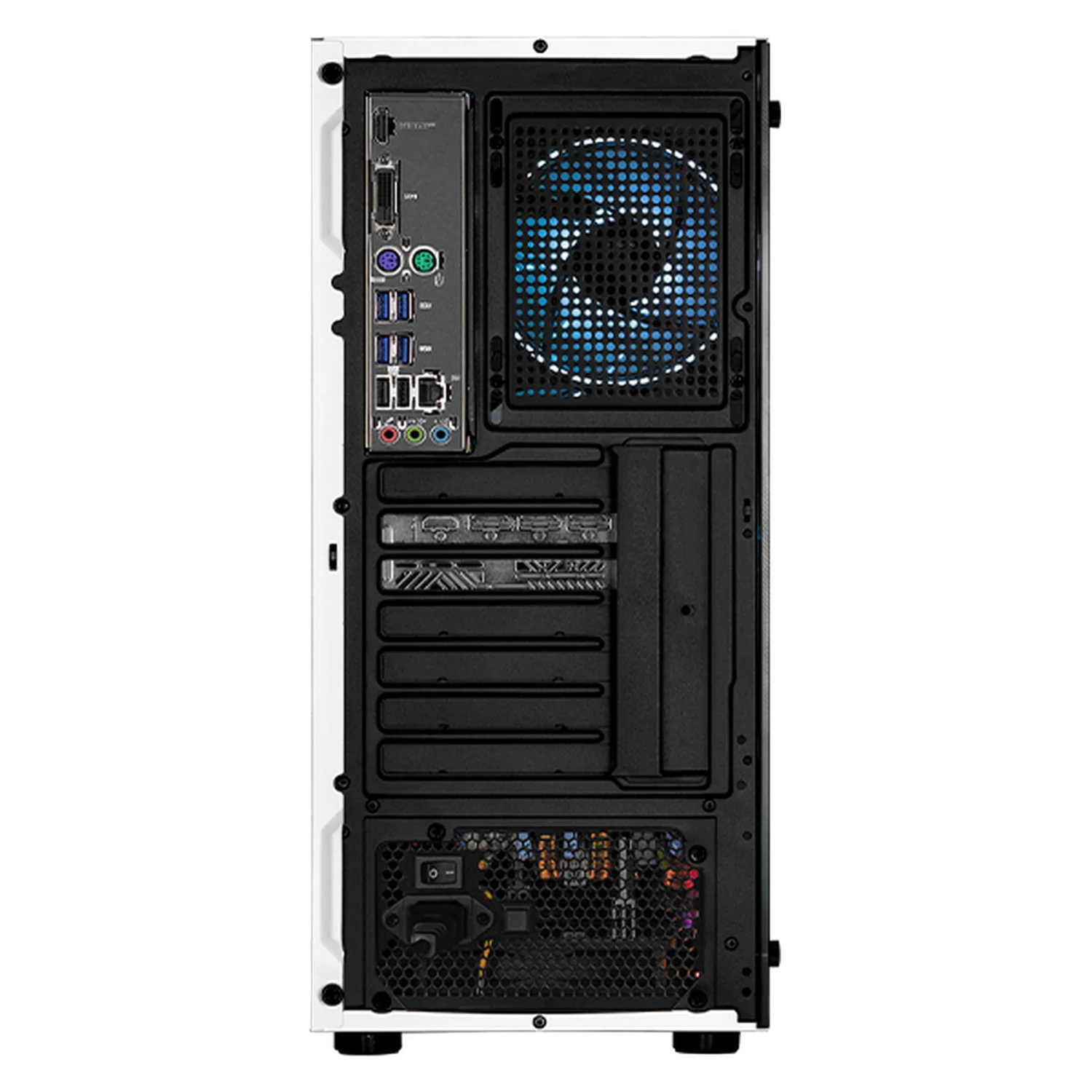 Xtreme PC Gaming Geforce RTX 5060 AMD Ryzen 7 5700 32GB SSD 1TB Monitor 27 165Hz WIFI White - Image 3