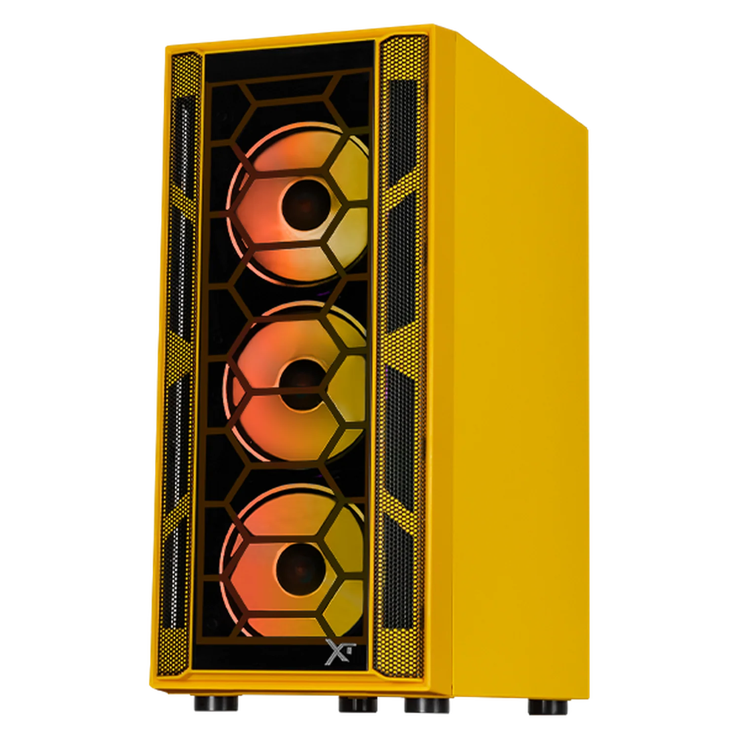 PC Gamer Completa Xtreme PC Gaming NVIDIA GeForce RTX 5060 AMD Ryzen 7 5700 16GB SSD 1TB Monitor 27 165Hz WIFI Yellow gaming 1080p, estudios y multitarea - Image 2