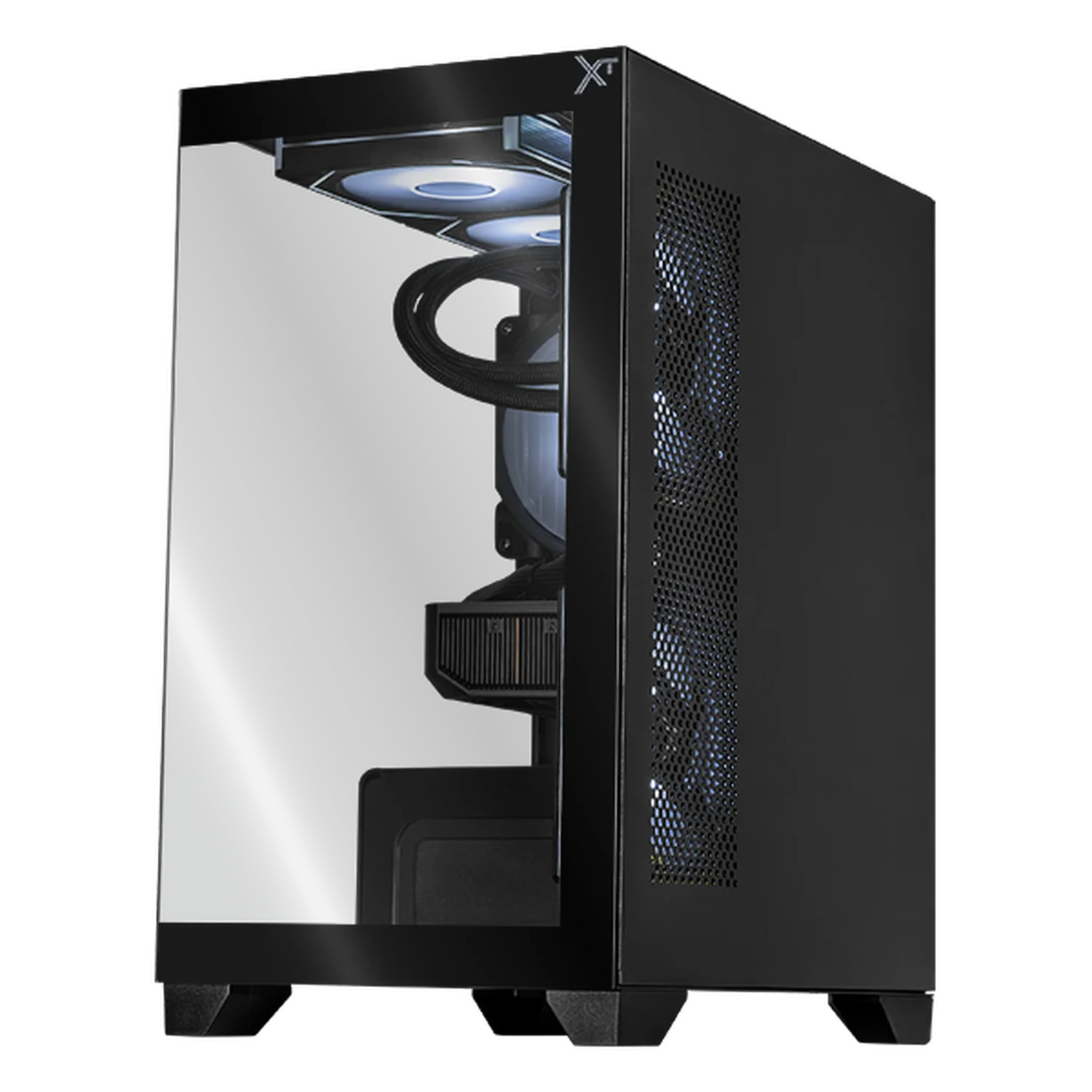 PC Gamer Xtreme PC Gaming NVIDIA GeForce RTX 5060 AMD Ryzen 7 5700 32GB SSD 1TB Sistema Liquido WIFI W10 Black gaming 1080p, estudios y multitarea - Image 2