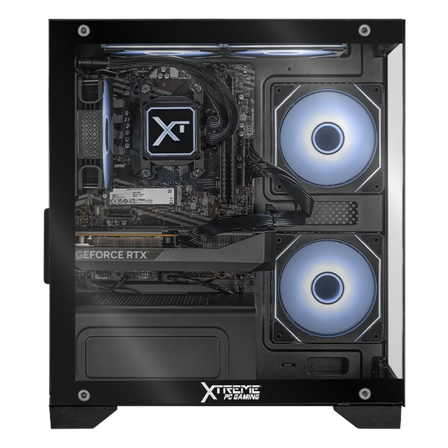 PC Gamer Xtreme PC Gaming NVIDIA GeForce RTX 5060 AMD Ryzen 7 5700 32GB SSD 1TB Sistema Liquido WIFI W10 Black gaming 1080p, estudios y multitarea - Image 4