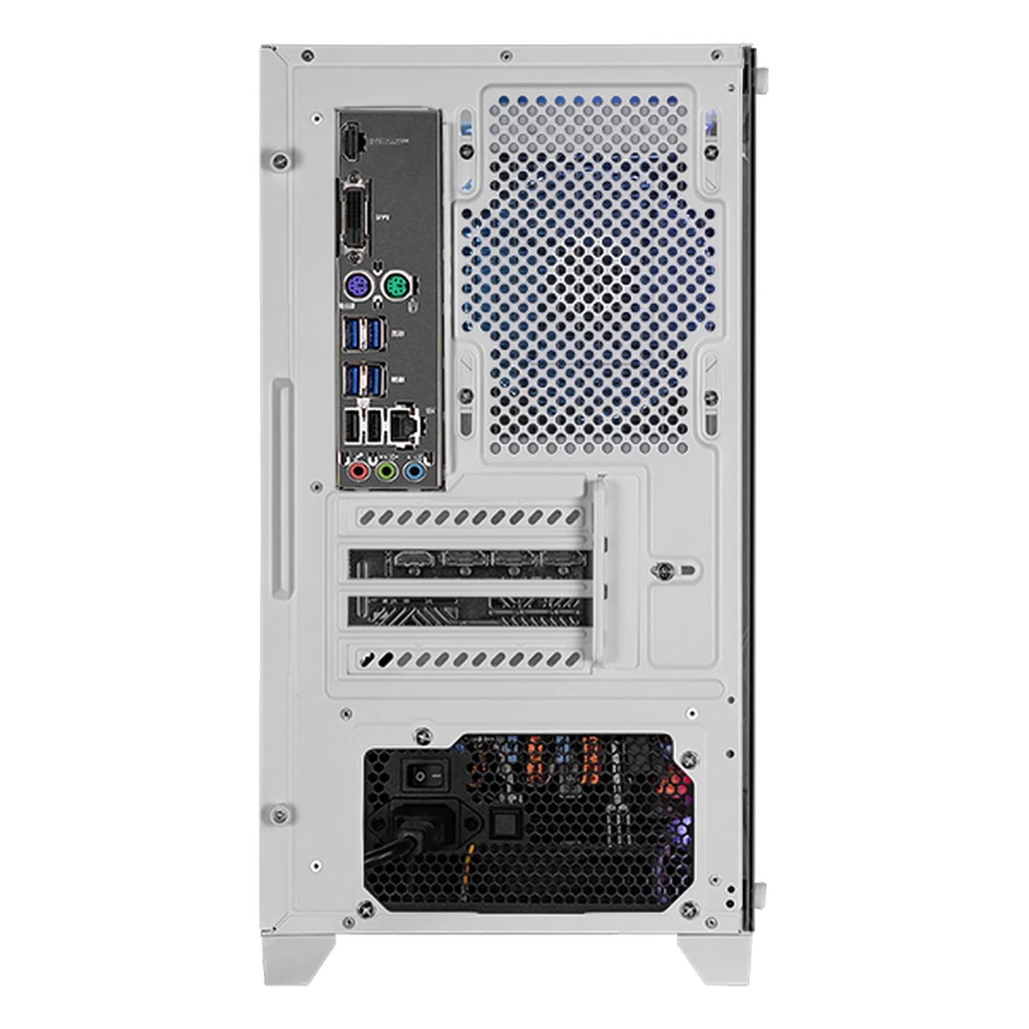 PC Gamer Xtreme PC Gaming NVIDIA GeForce RTX 5060 AMD Ryzen 7 5700 32GB SSD 1TB Sistema Liquido WIFI White gaming 1080p, estudios y multitarea - Image 3