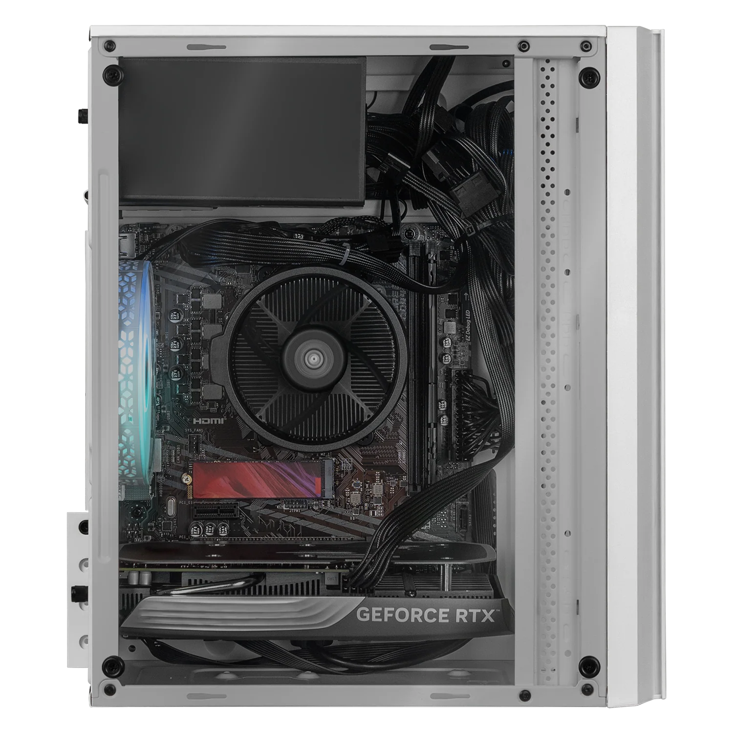 PC Gamer IA Xtreme PC Gaming NVIDIA GeForce RTX 5060 AMD Ryzen 7 5700 16GB SSD 1TB WIFI White Productividad Versátil Acelerada con IA - Image 4