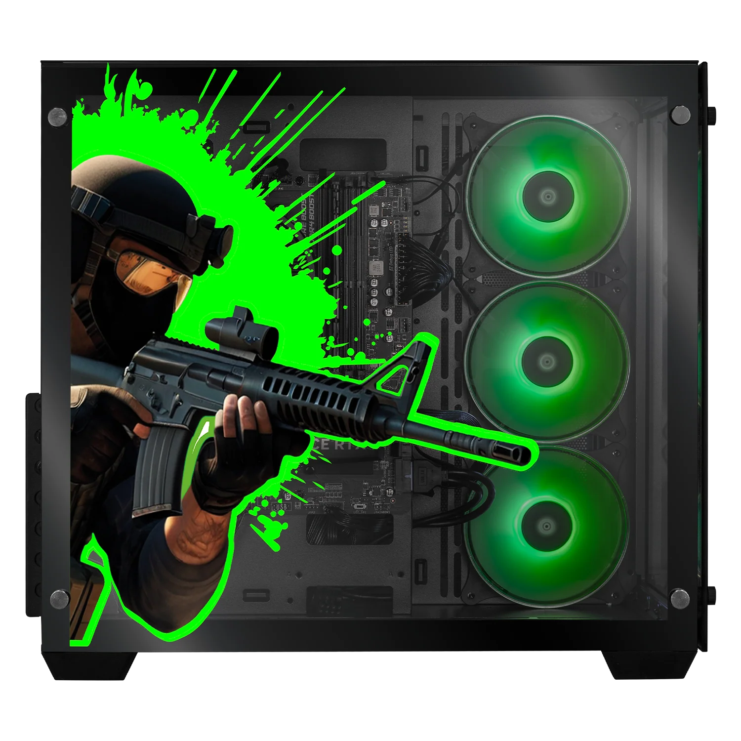 PC Gamer Xtreme PC Gaming NVIDIA GeForce RTX 5060 AMD Ryzen 7 5700 16GB SSD 1TB WIFI Counter Strike gaming 1080p, estudios y multitarea - Image 4