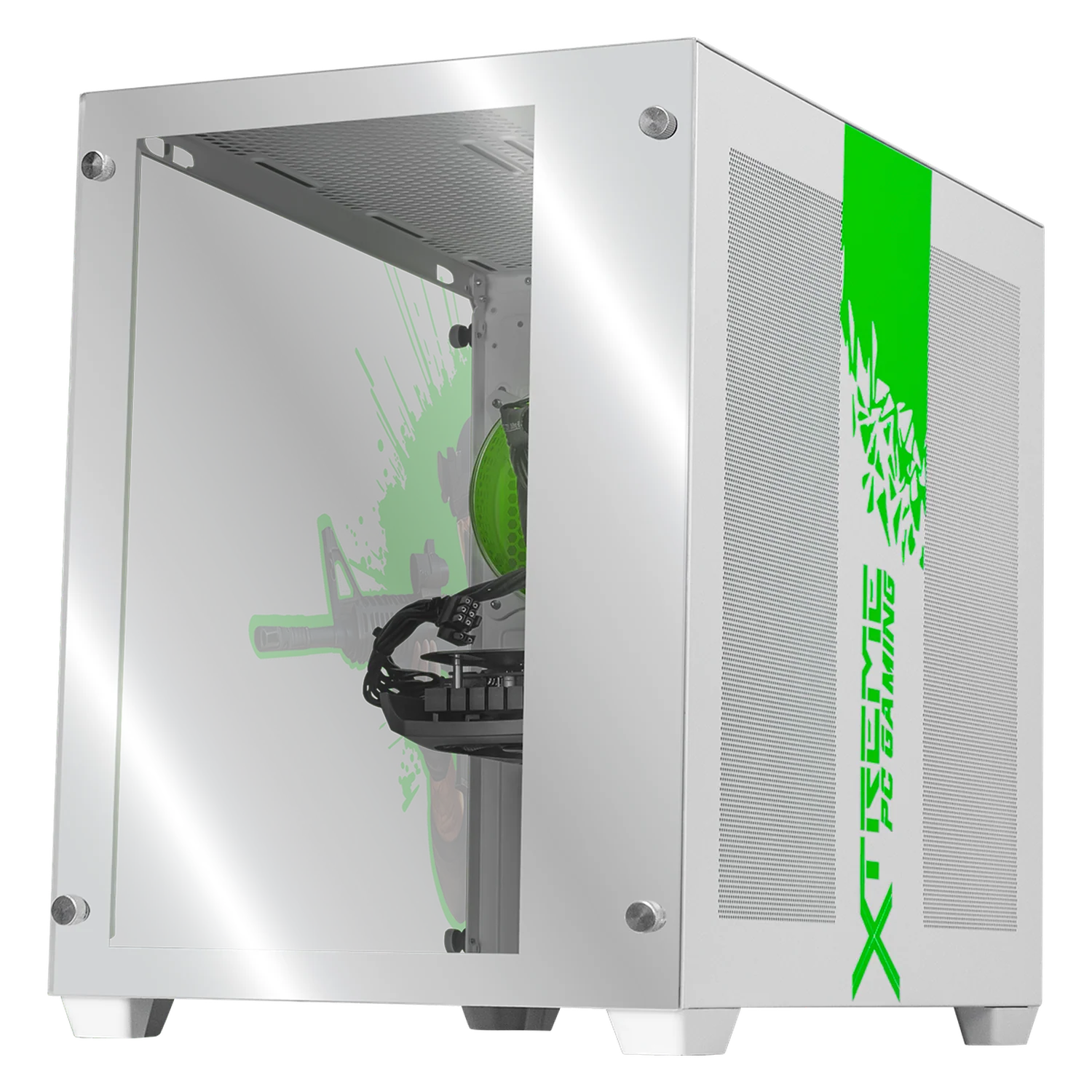 PC Gamer Xtreme PC Gaming NVIDIA GeForce RTX 5060 AMD Ryzen 7 5700 16GB SSD 1TB WIFI Counter Strike White gaming 1080p, estudios y multitarea - Image 2