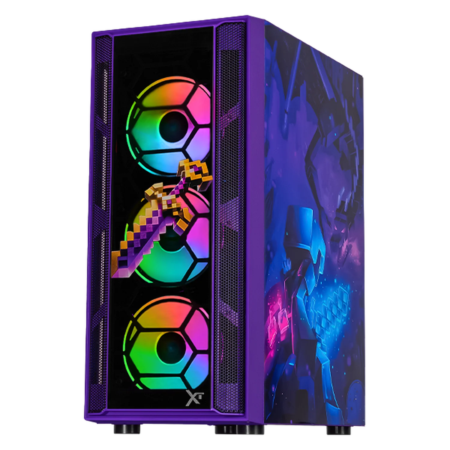 PC Gamer IA Xtreme PC Gaming NVIDIA GeForce RTX 5060 AMD Ryzen 7 5700 16GB SSD 1TB WIFI Minecraft Ender Dragon Productividad Versátil Acelerada con IA - Image 2