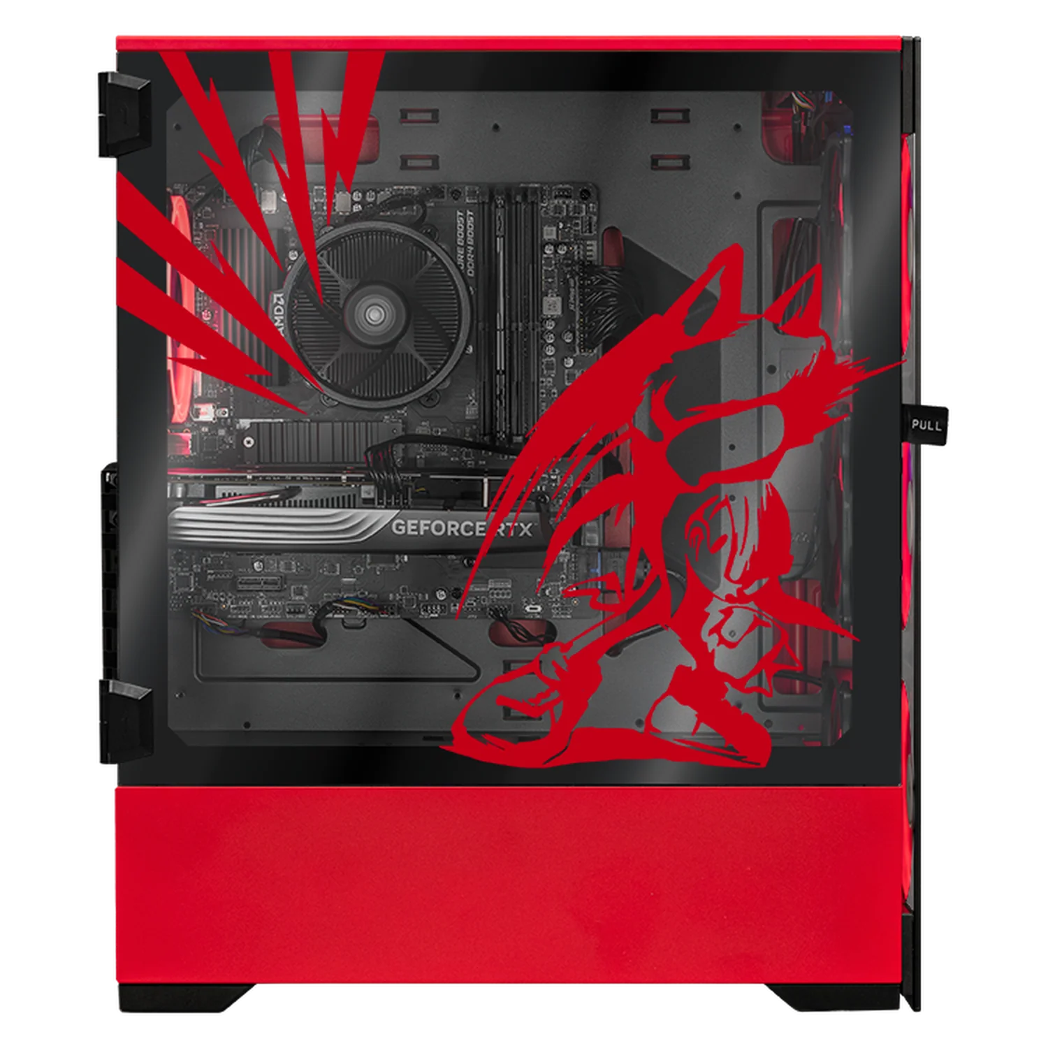 PC Gamer Xtreme PC Gaming NVIDIA GeForce RTX 5060 AMD Ryzen 7 5700 32GB SSD 1TB WIFI W10 Sonic Knuckles Ring gaming competitivo y streaming - Image 4
