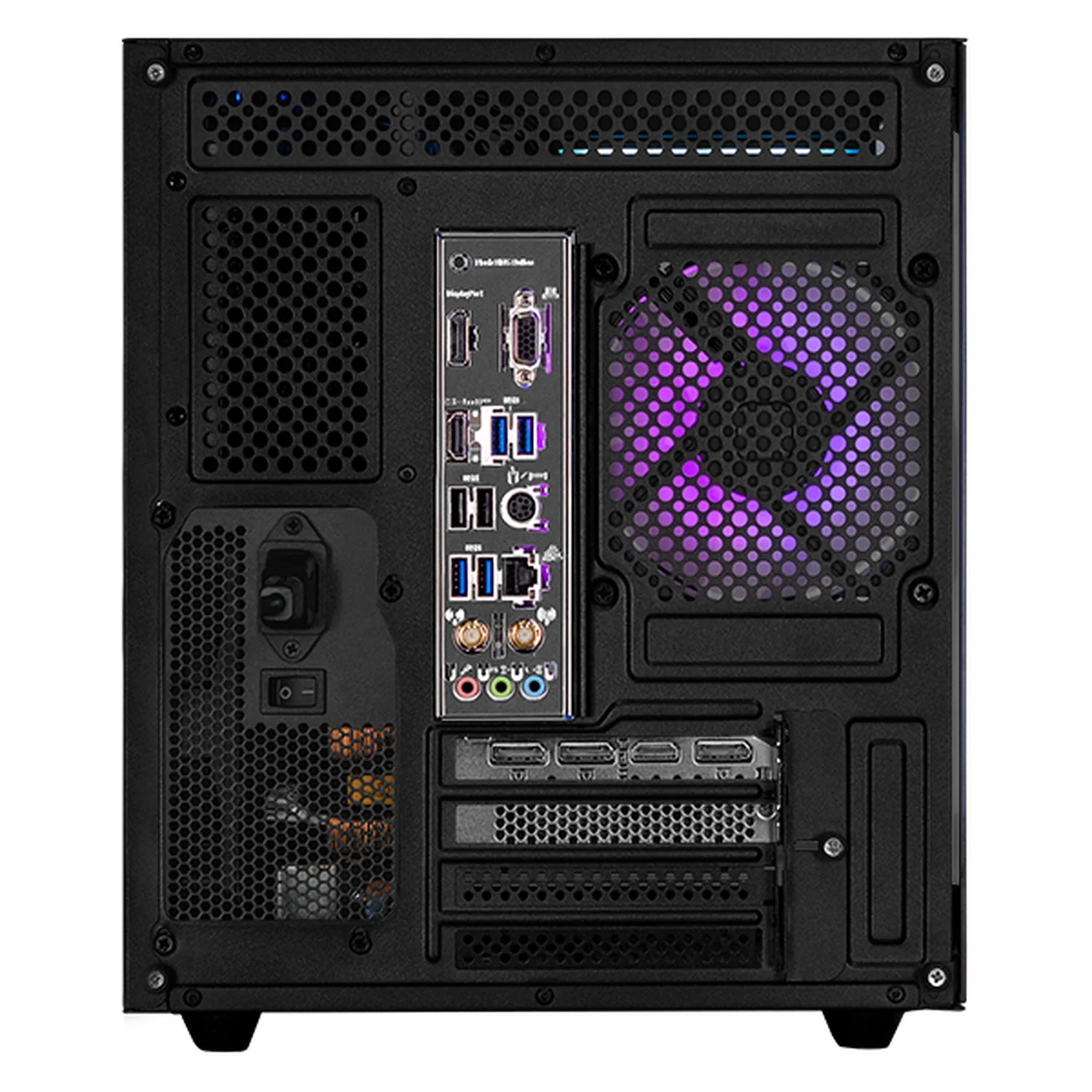 PC Gamer Xtreme PC Gaming NVIDIA GeForce RTX 5060 AMD Ryzen 7 5700X 32GB SSD 1TB Sistema Liquido WIFI Black gaming 1080p, estudios y multitarea - Image 3