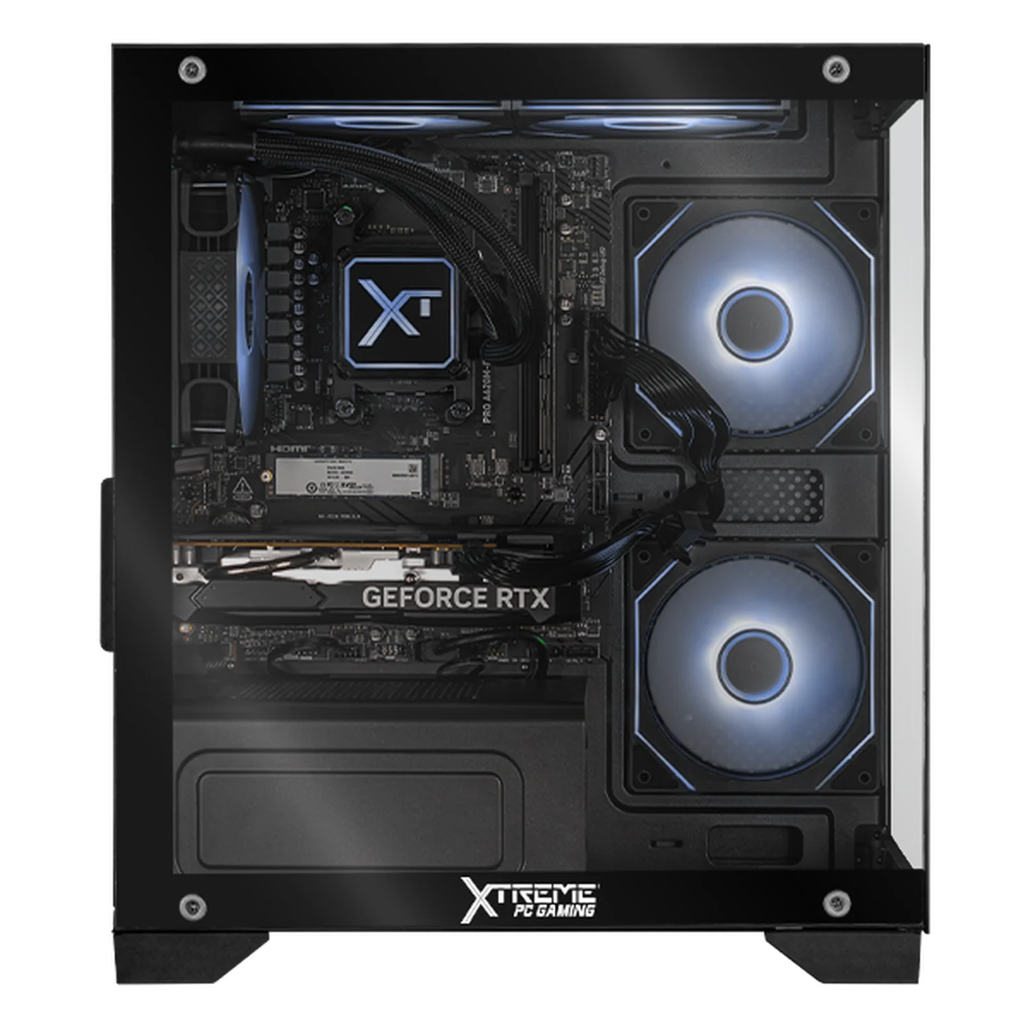 PC Gamer IA Xtreme PC Gaming NVIDIA GeForce RTX 5060 AMD Ryzen 7 8700F 16GB DDR5 SSD 1TB Sistema Liquido WIFI Black Productividad Versátil Acelerada con IA - Image 4