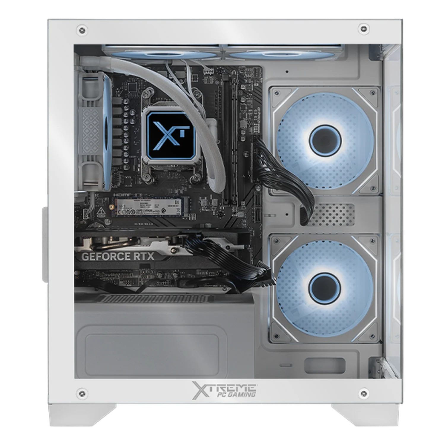 PC Gamer IA Xtreme PC Gaming NVIDIA GeForce RTX 5060 AMD Ryzen 7 8700F 16GB DDR5 SSD 1TB Sistema Liquido WIFI White Productividad Versátil Acelerada con IA - Image 2
