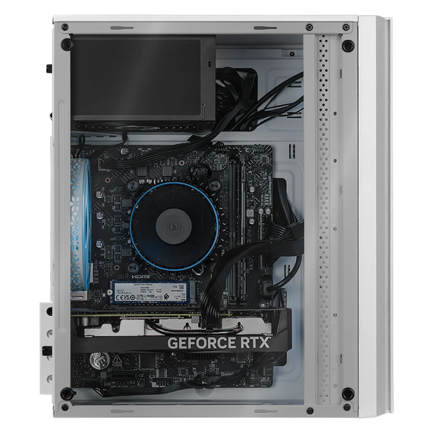 PC Gamer Xtreme PC Gaming NVIDIA GeForce RTX 5060 Intel Core i5 12400F 16GB SSD 1TB WIFI W11 White gaming 1080p, estudios y multitarea - Image 4