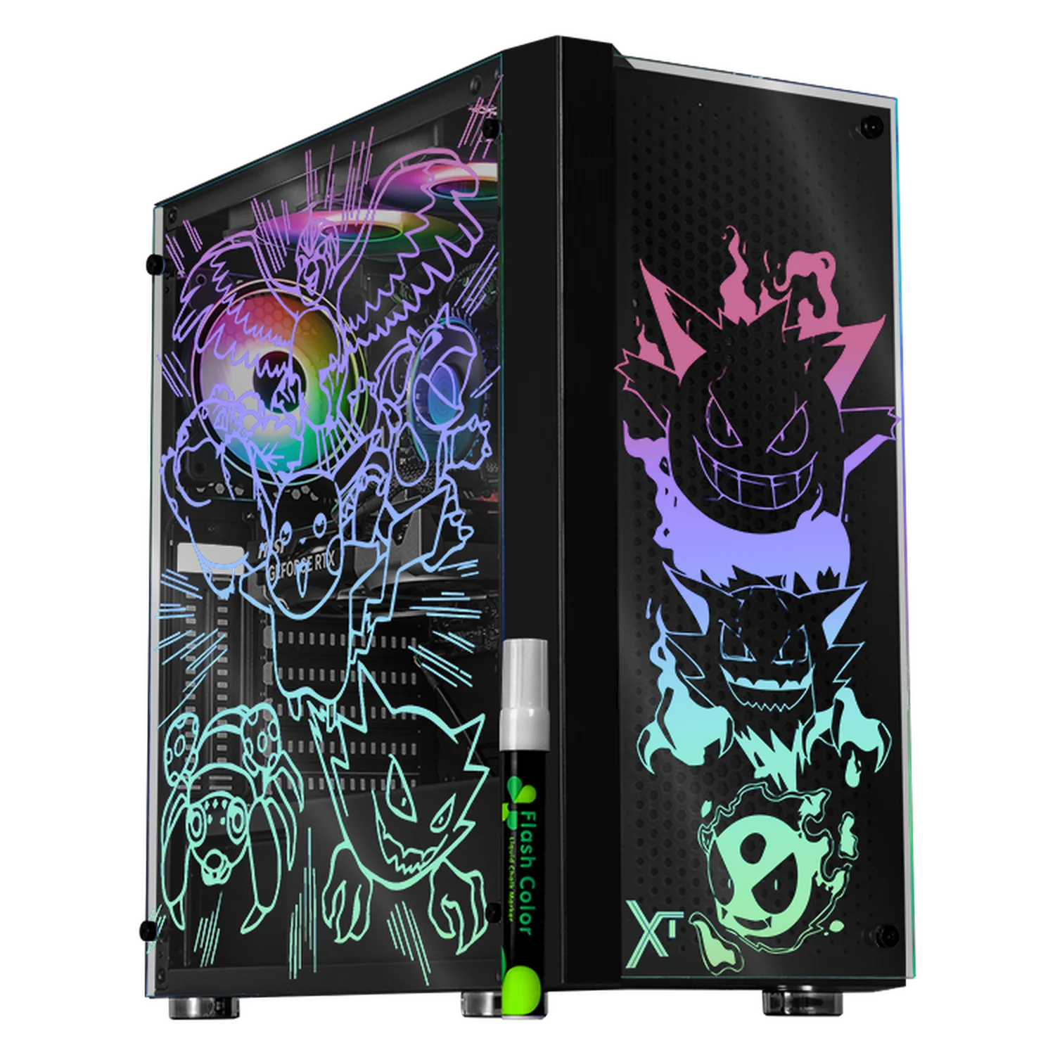 Xtreme PC Gaming Geforce RTX 5060 Intel Core I7 12700F 32GB SSD 1TB WIFI Black